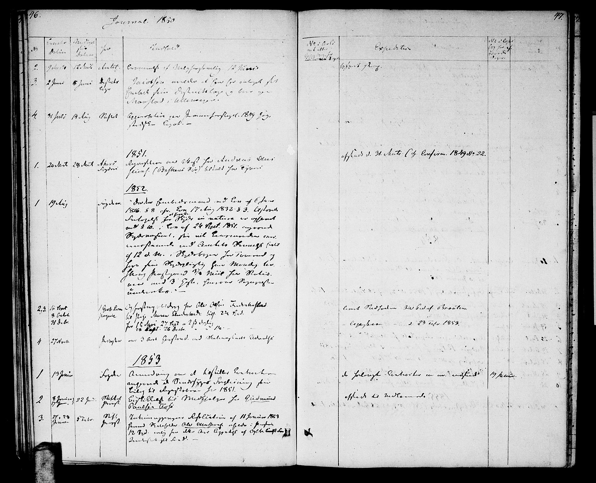 Aurskog prestekontor Kirkebøker, SAO/A-10304a/F/Fa/L0004: Parish register (official) no. I 4, 1807-1814, p. 46-47