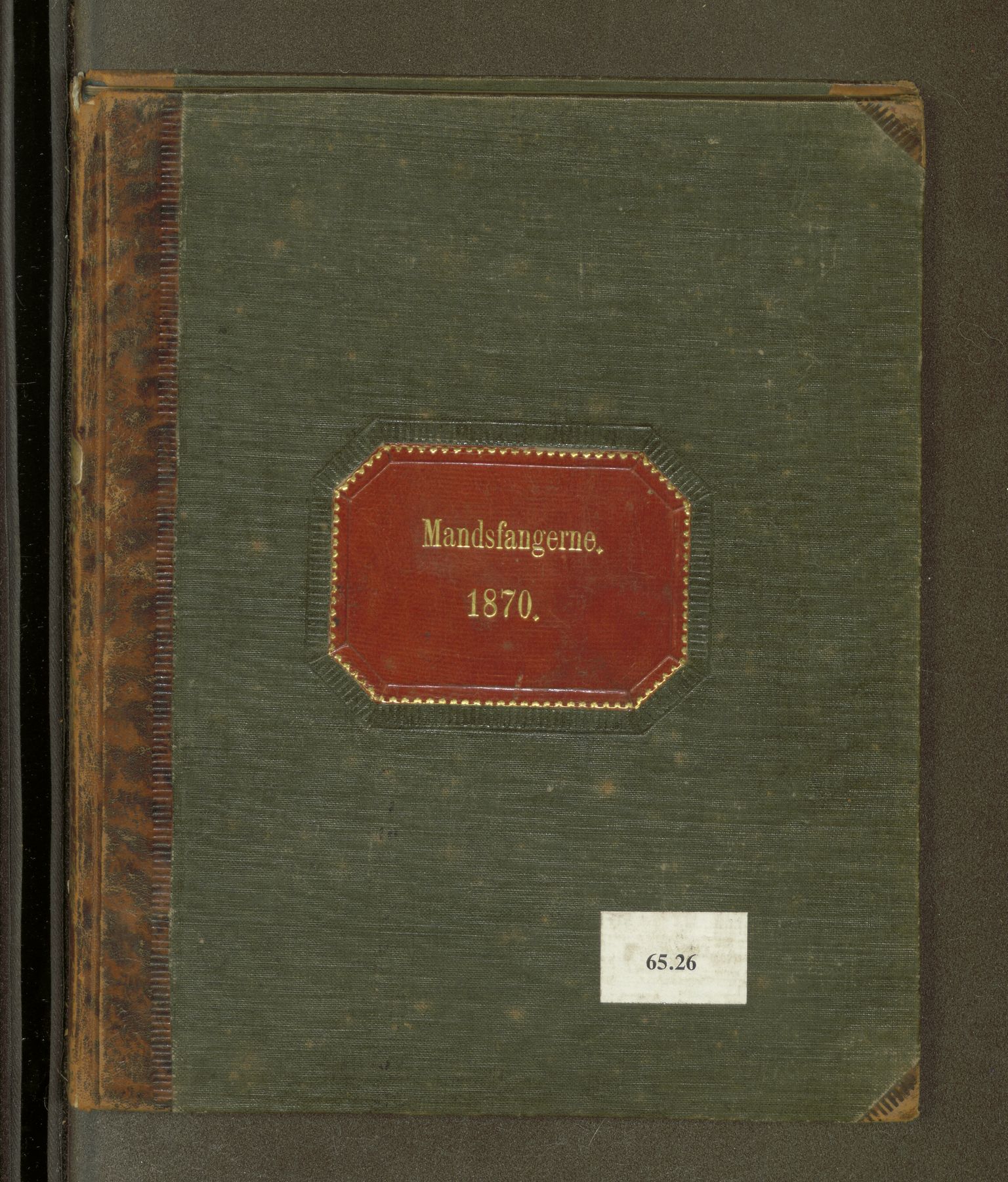 Trondheim tukthus, AV/SAT-A-4619/05/65/L0026: 65.26 Fangeprotokoll, 1870