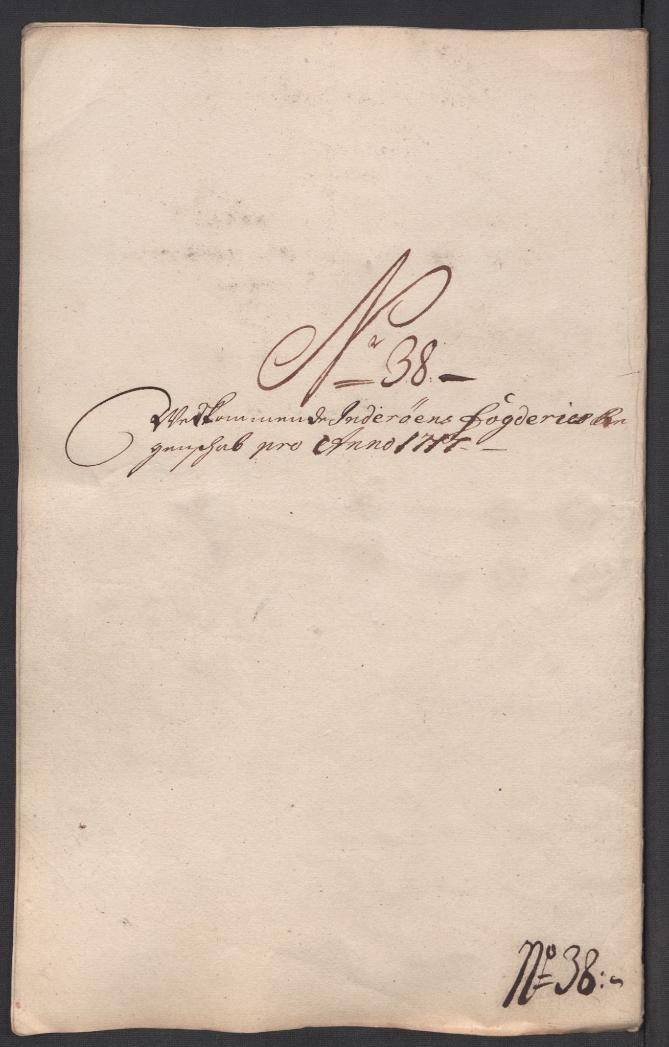 Rentekammeret inntil 1814, Reviderte regnskaper, Fogderegnskap, AV/RA-EA-4092/R63/L4325: Fogderegnskap Inderøy, 1717, p. 292