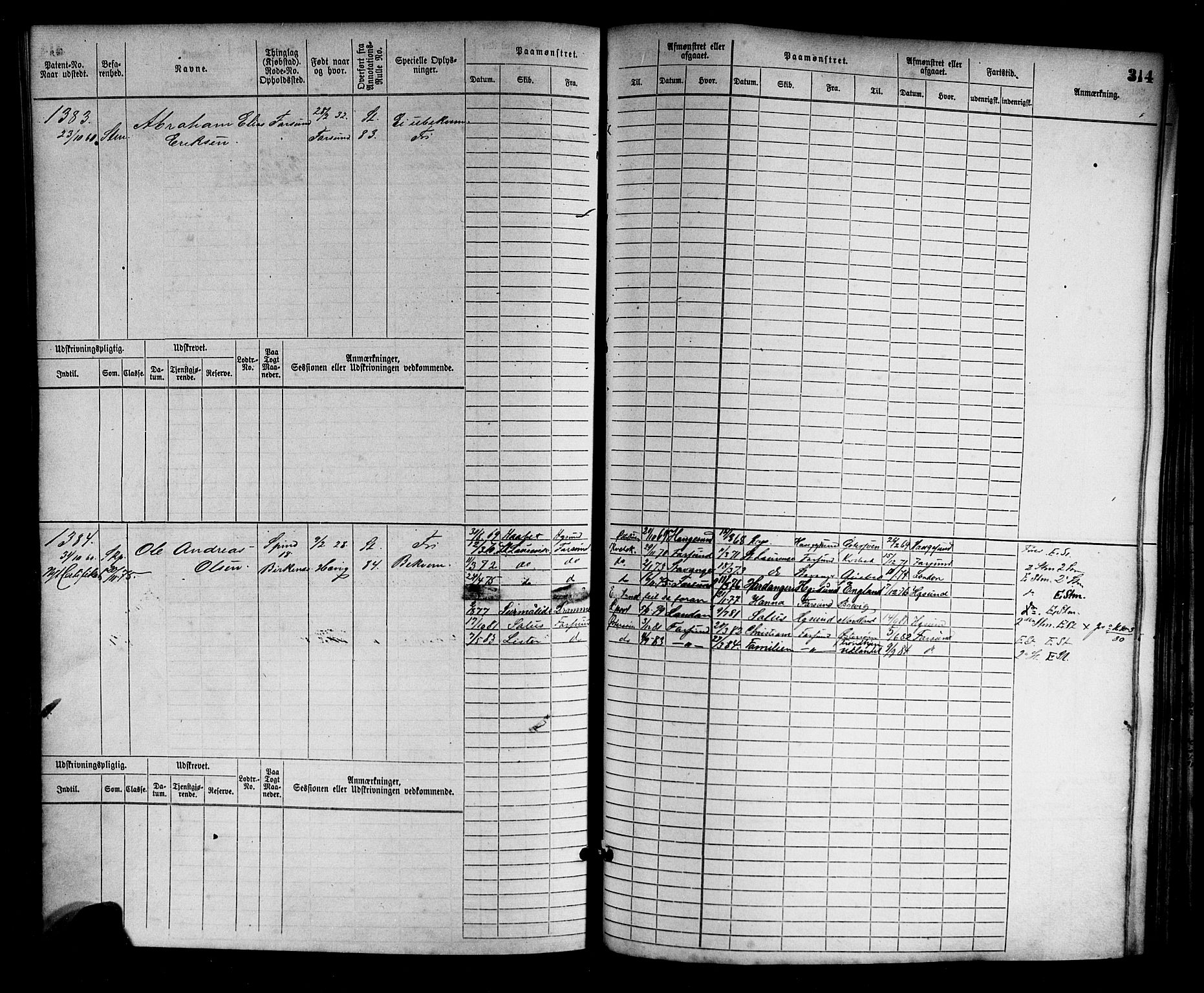 Farsund mønstringskrets, AV/SAK-2031-0017/F/Fb/L0002: Hovedrulle nr 759-1508, M-5, 1868-1900, p. 317