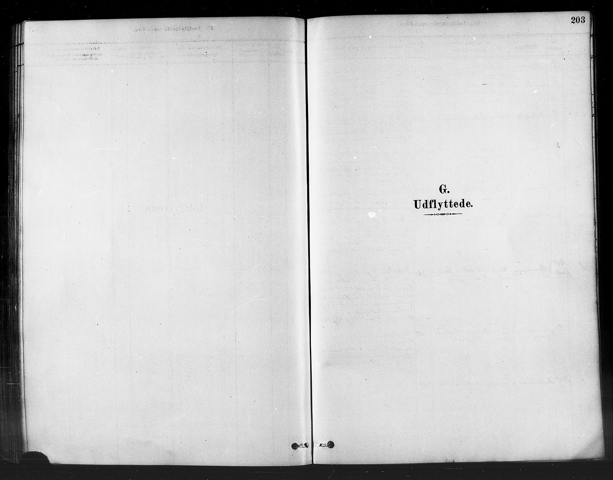 Kistrand/Porsanger sokneprestembete, SATØ/S-1351/H/Ha/L0007.kirke: Parish register (official) no. 7, 1881-1889, p. 203