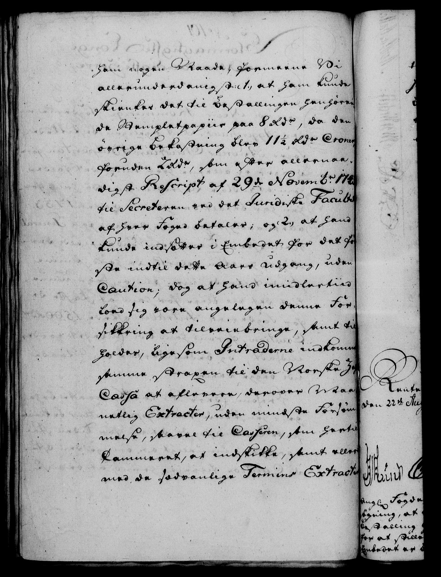 Rentekammeret, Kammerkanselliet, RA/EA-3111/G/Gf/Gfa/L0041: Norsk relasjons- og resolusjonsprotokoll (merket RK 52.41), 1759, p. 528