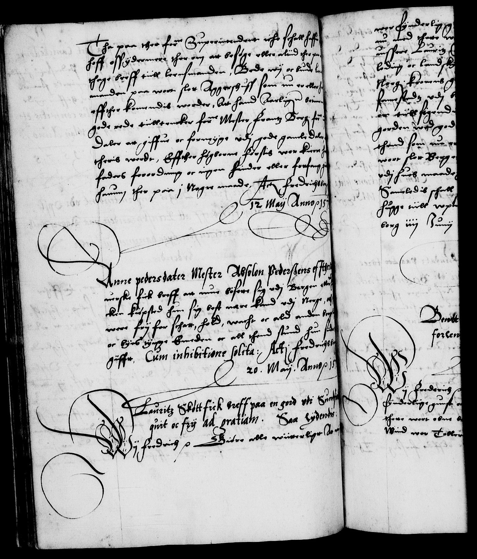 Danske Kanselli 1572-1799, AV/RA-EA-3023/F/Fc/Fca/Fcaa/L0001: Norske registre (mikrofilm), 1572-1588, p. 117b