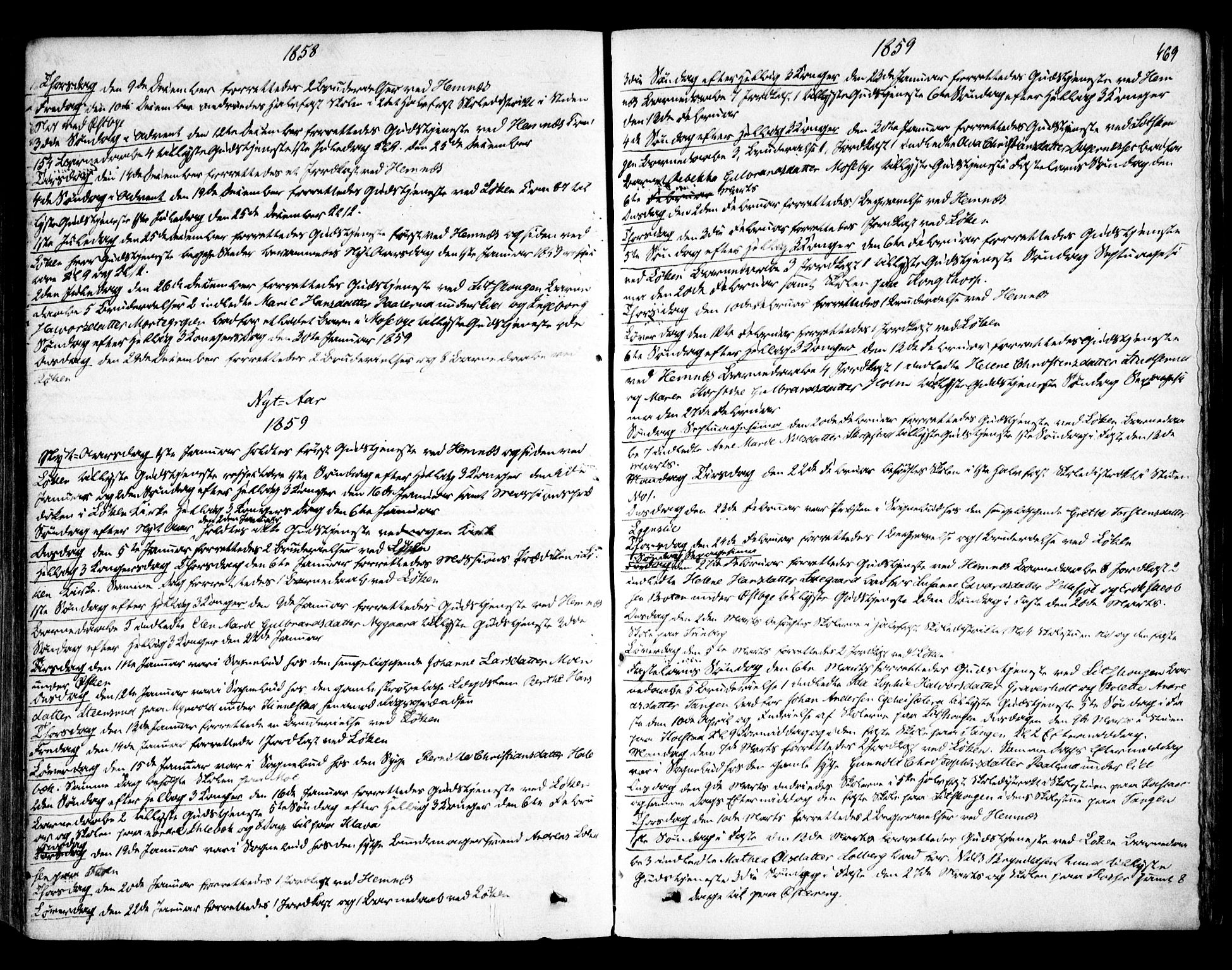 Høland prestekontor Kirkebøker, AV/SAO-A-10346a/F/Fa/L0010: Parish register (official) no. I 10, 1854-1861, p. 469