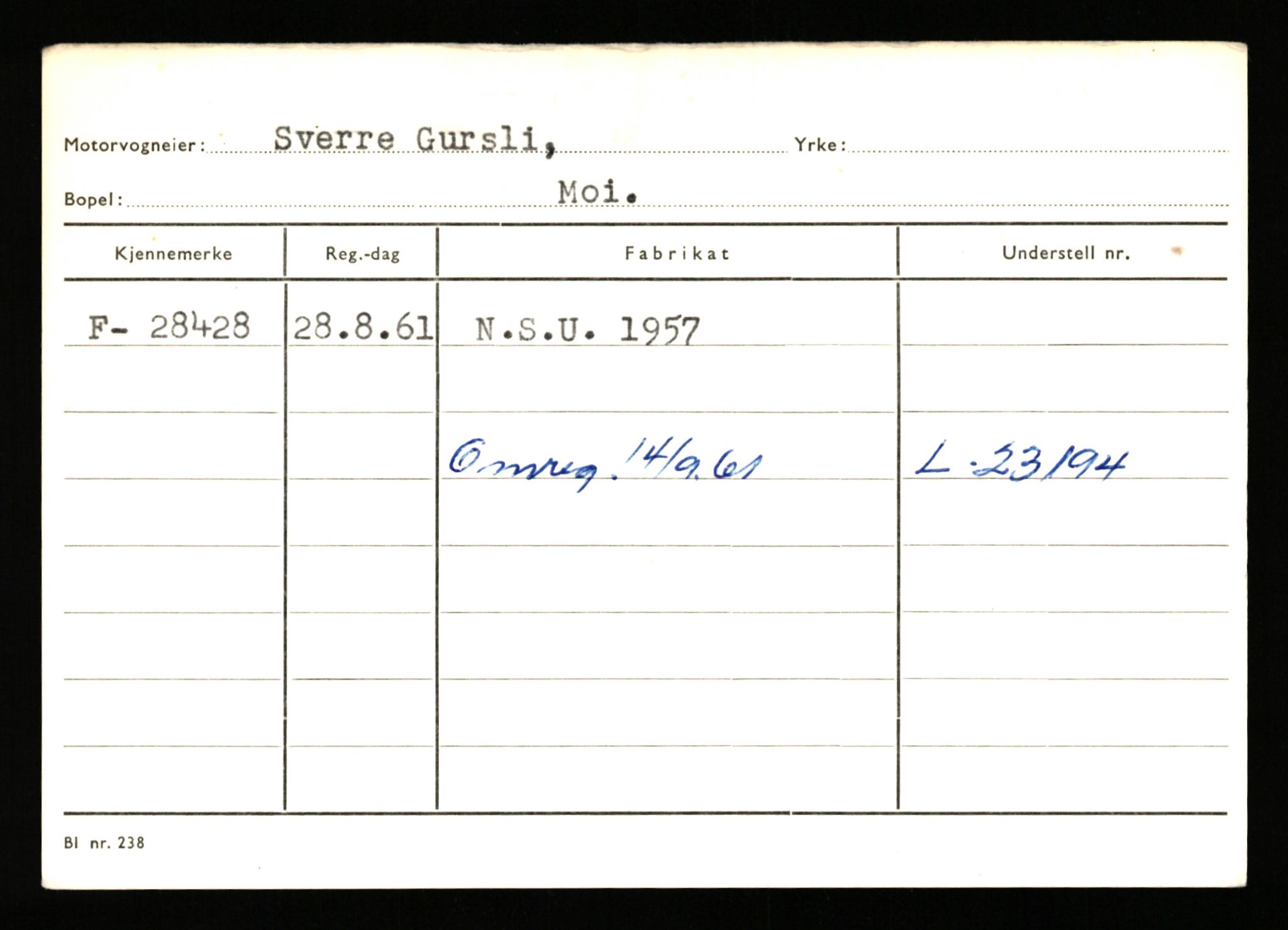 Stavanger trafikkstasjon, AV/SAST-A-101942/0/G/L0005: Registreringsnummer: 23000 - 34245, 1930-1971, p. 1733