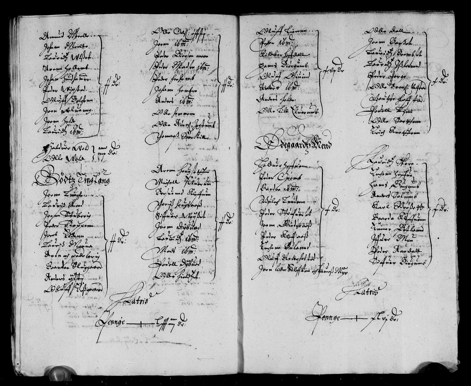 Rentekammeret inntil 1814, Reviderte regnskaper, Lensregnskaper, AV/RA-EA-5023/R/Rb/Rbw/L0078: Trondheim len, 1643-1644