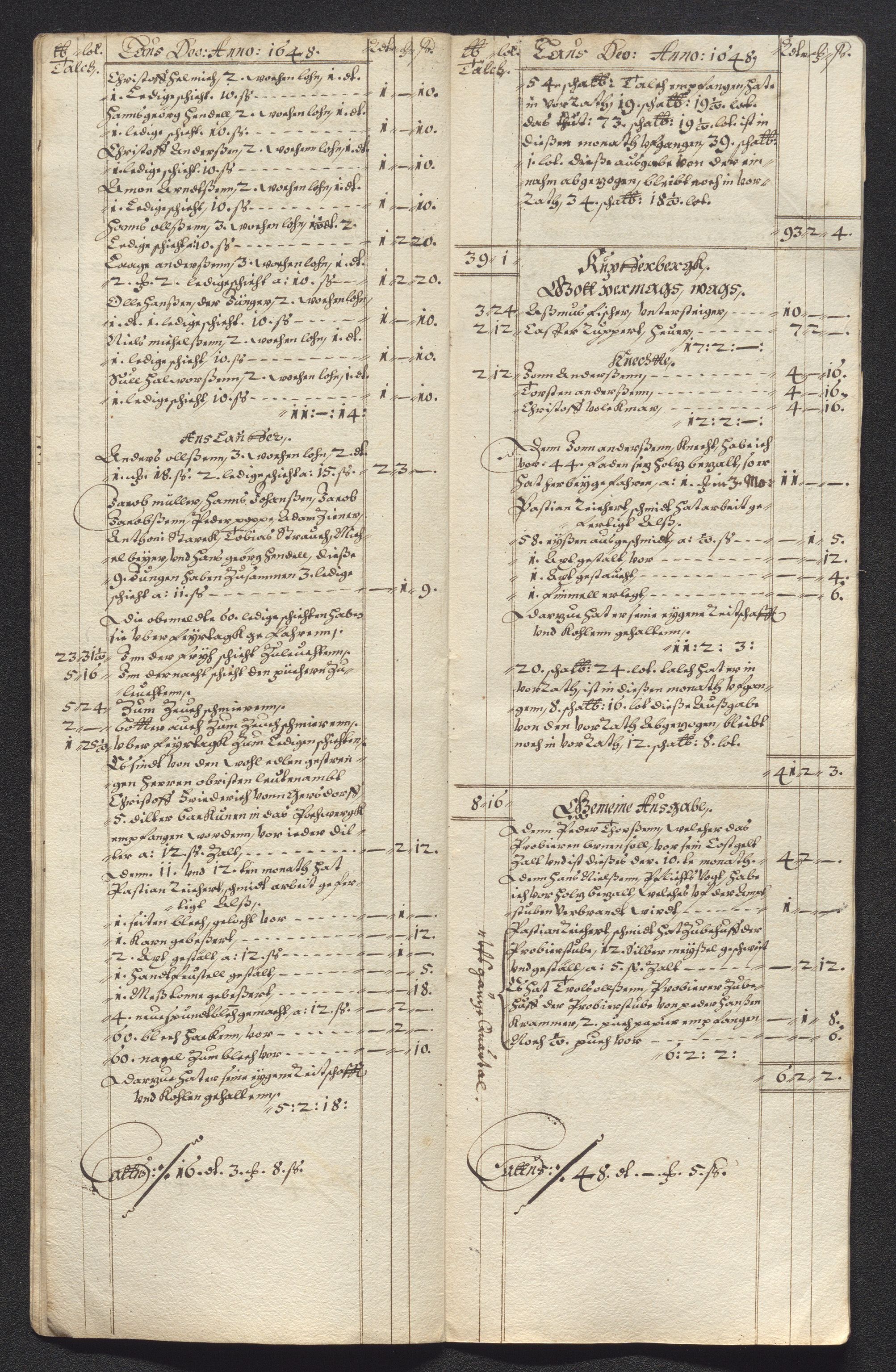 Kongsberg Sølvverk 1623-1816, AV/SAKO-EA-3135/001/D/Dc/Dcd/L0022: Utgiftsregnskap for gruver m.m., 1647-1648, p. 736