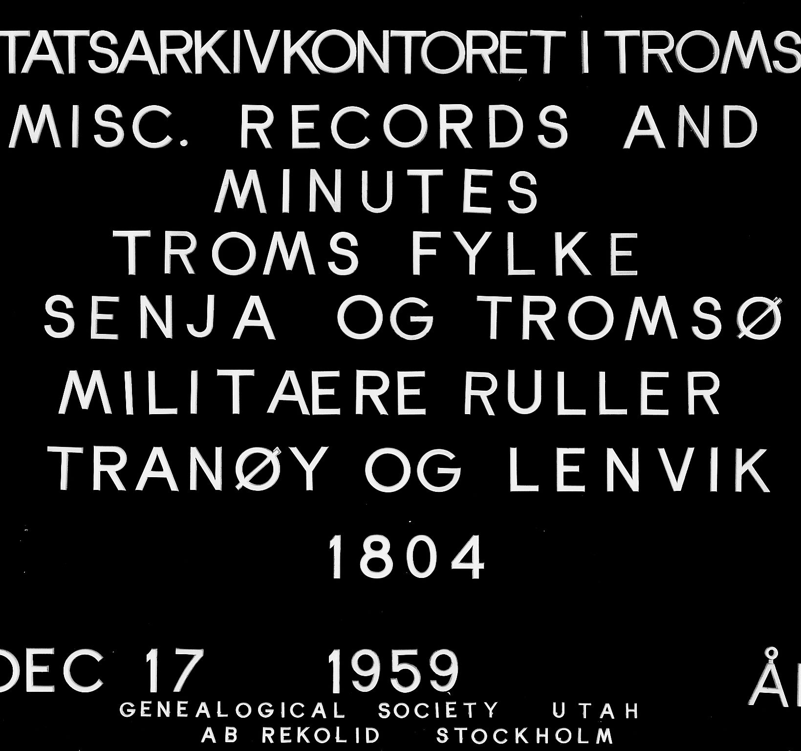 Senja og Tromsø fogderi, SATØ/S-0061/Zhb, 1804-1812, p. 172