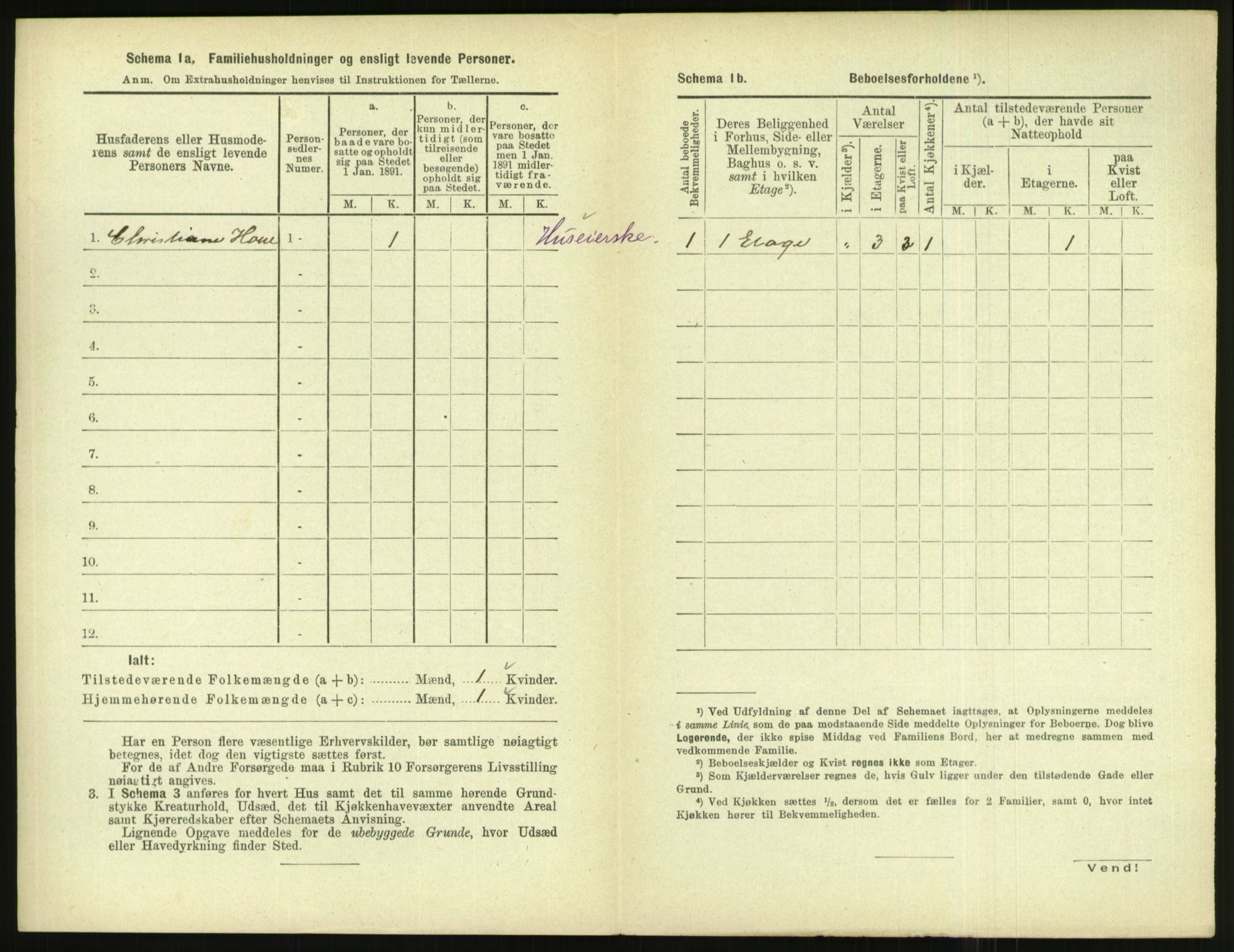 RA, 1891 census for 1004 Flekkefjord, 1891, p. 229