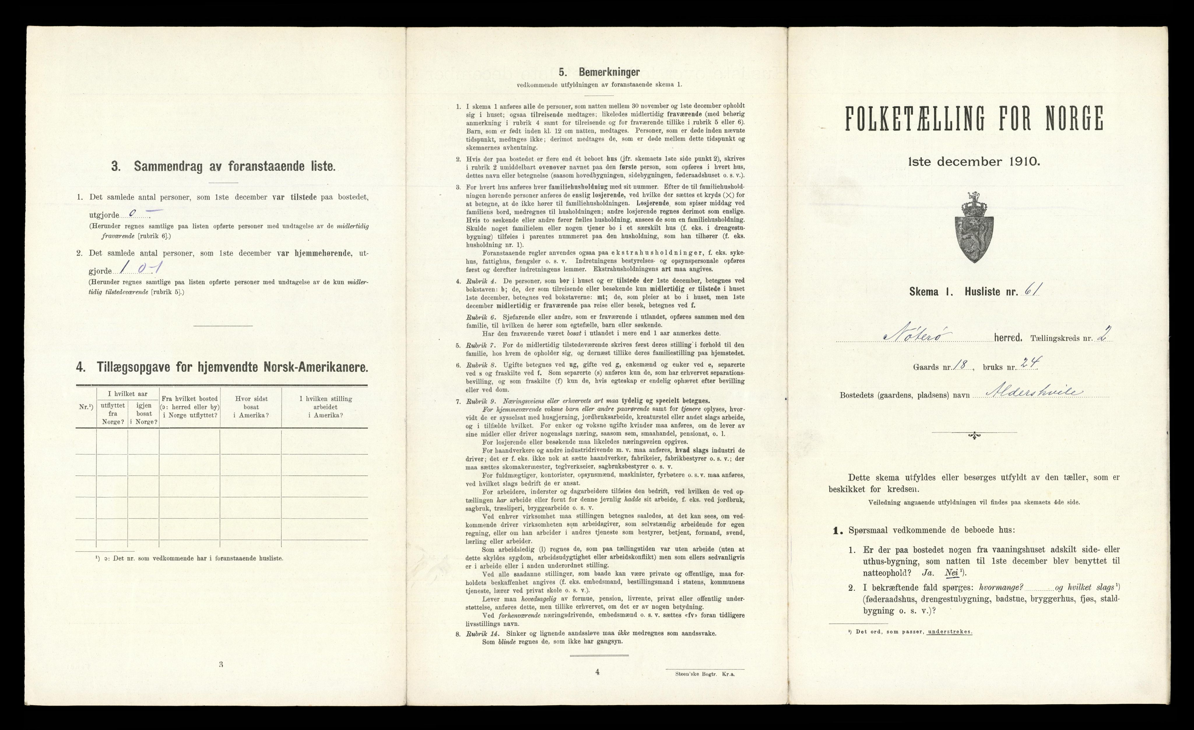 RA, 1910 census for Nøtterøy, 1910, p. 798