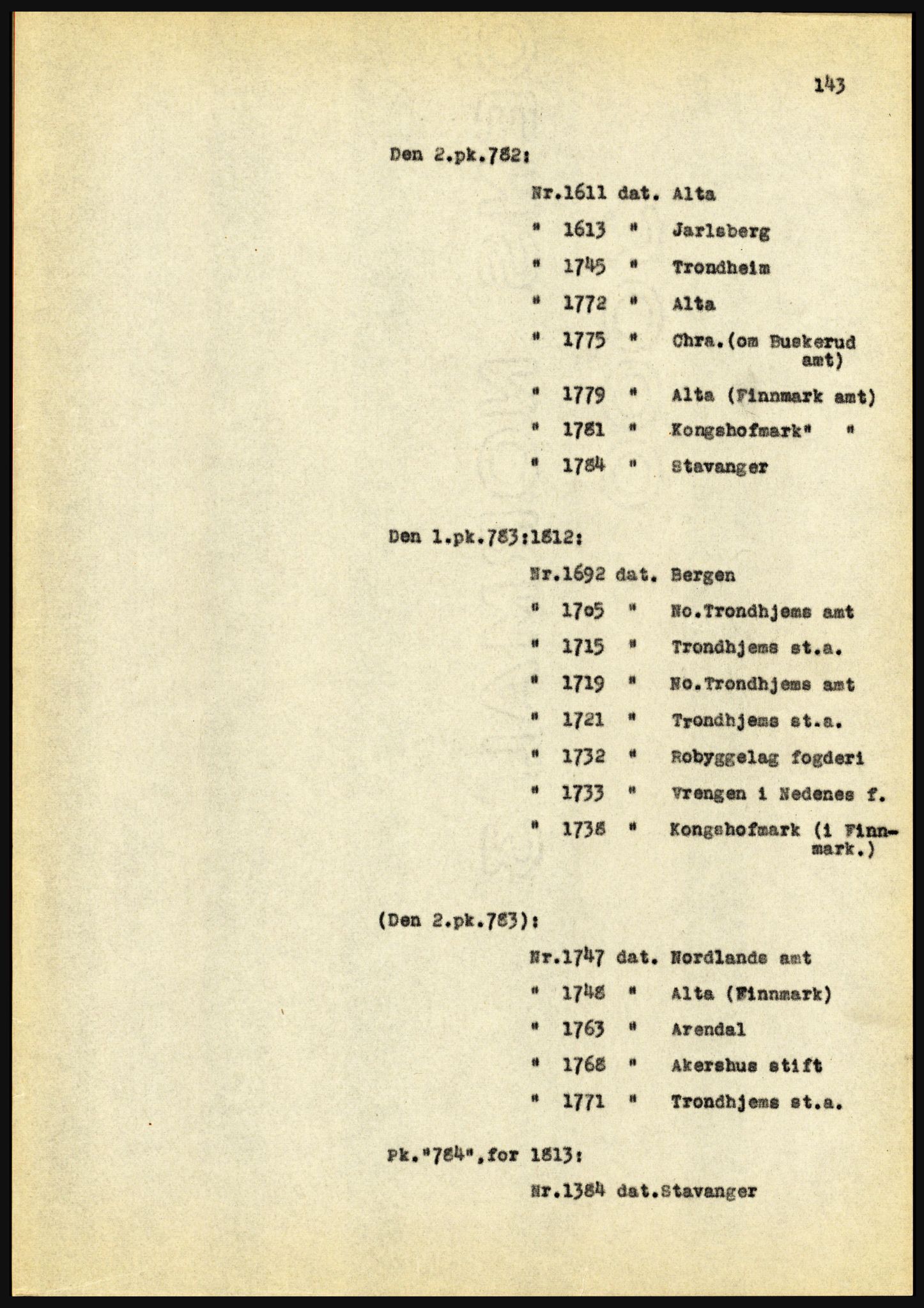 Riksarkivet, Seksjon for eldre arkiv og spesialsamlinger, AV/RA-EA-6797/H/Ha, 1953, p. 143