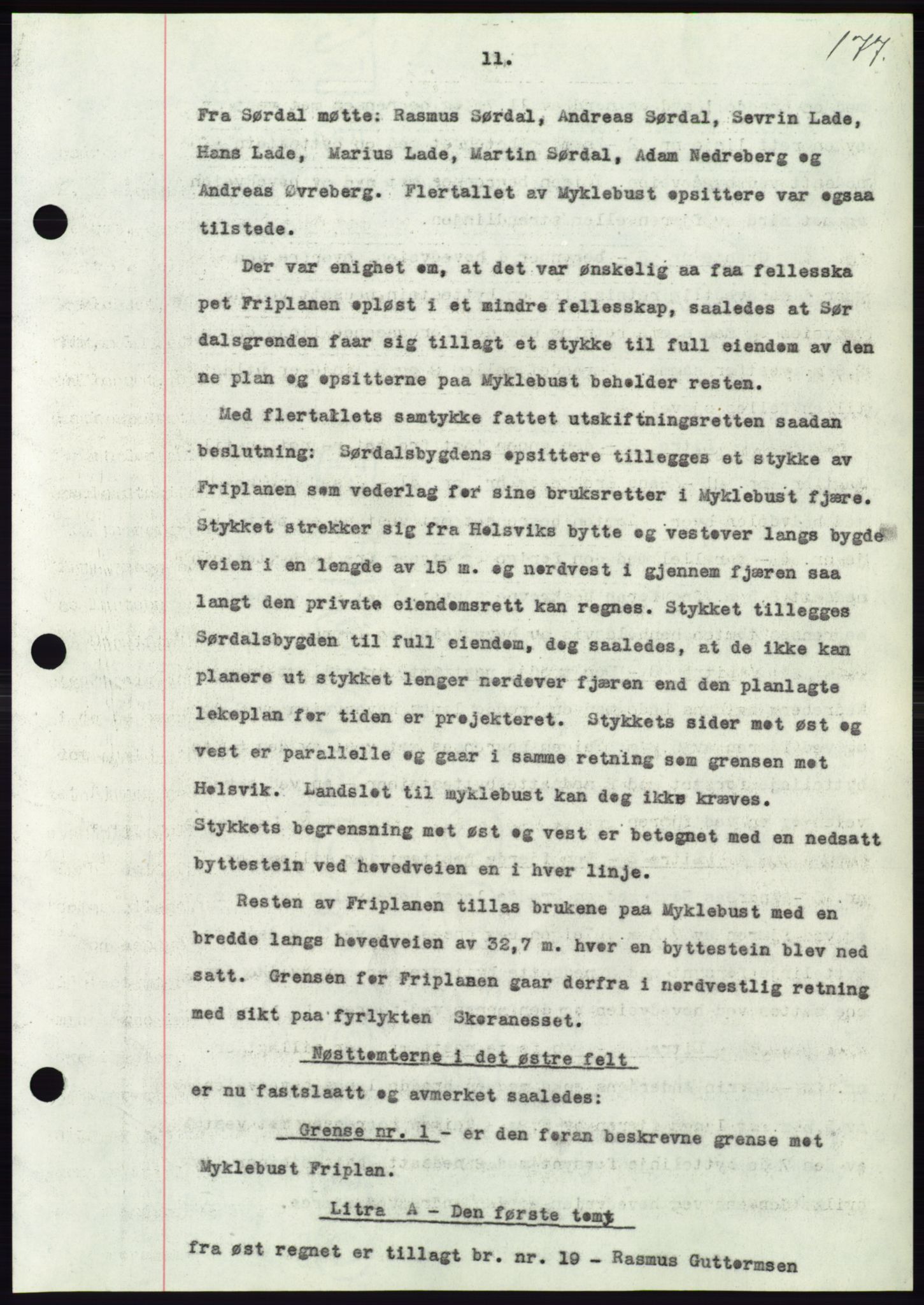 Søre Sunnmøre sorenskriveri, AV/SAT-A-4122/1/2/2C/L0062: Mortgage book no. 56, 1936-1937, Diary no: : 57/1937