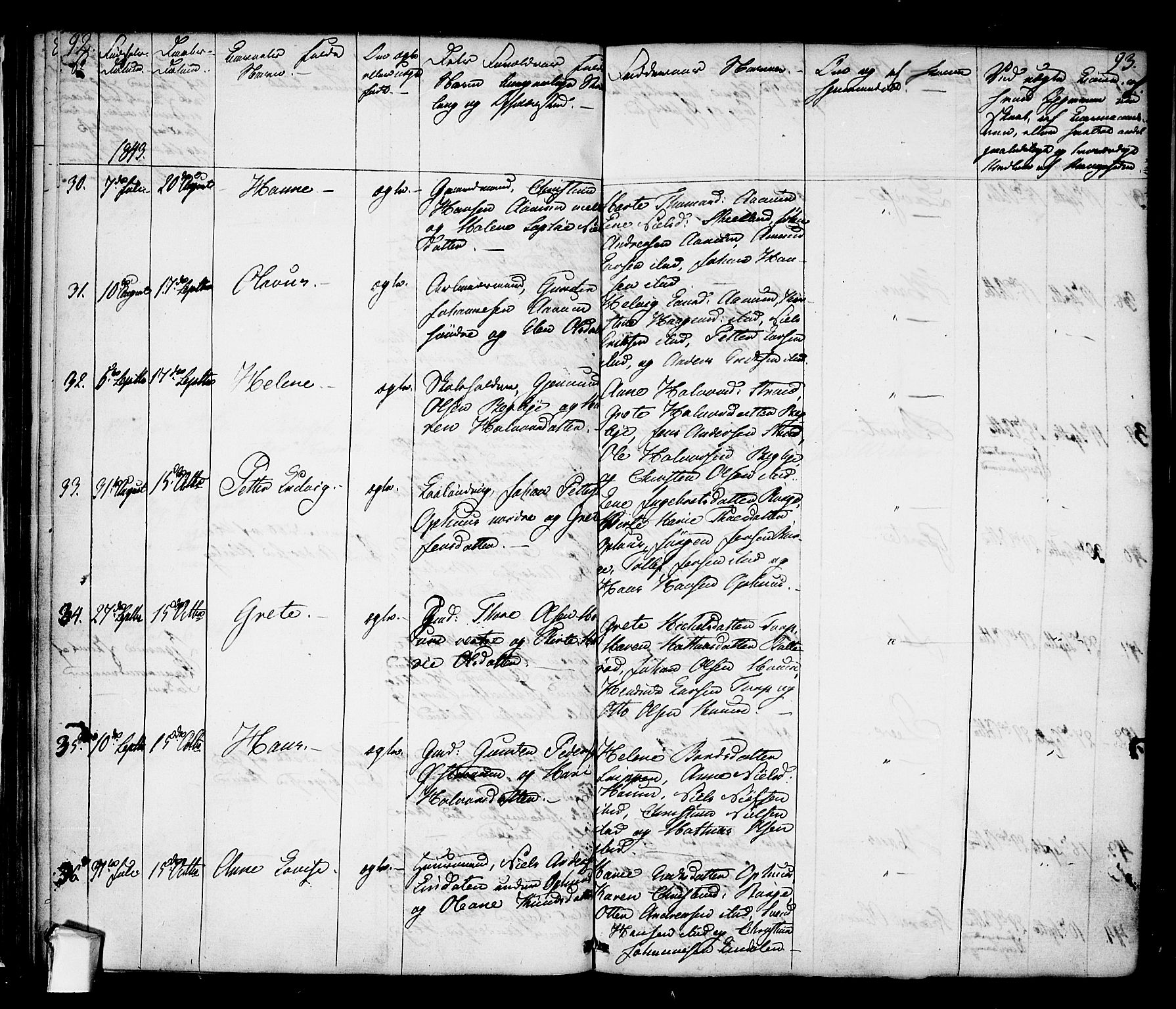 Borge prestekontor Kirkebøker, AV/SAO-A-10903/F/Fa/L0004: Parish register (official) no. I 4, 1836-1848, p. 92-93