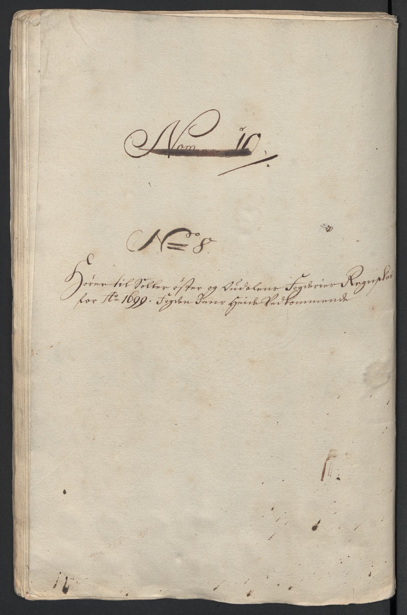 Rentekammeret inntil 1814, Reviderte regnskaper, Fogderegnskap, AV/RA-EA-4092/R13/L0837: Fogderegnskap Solør, Odal og Østerdal, 1699, p. 82