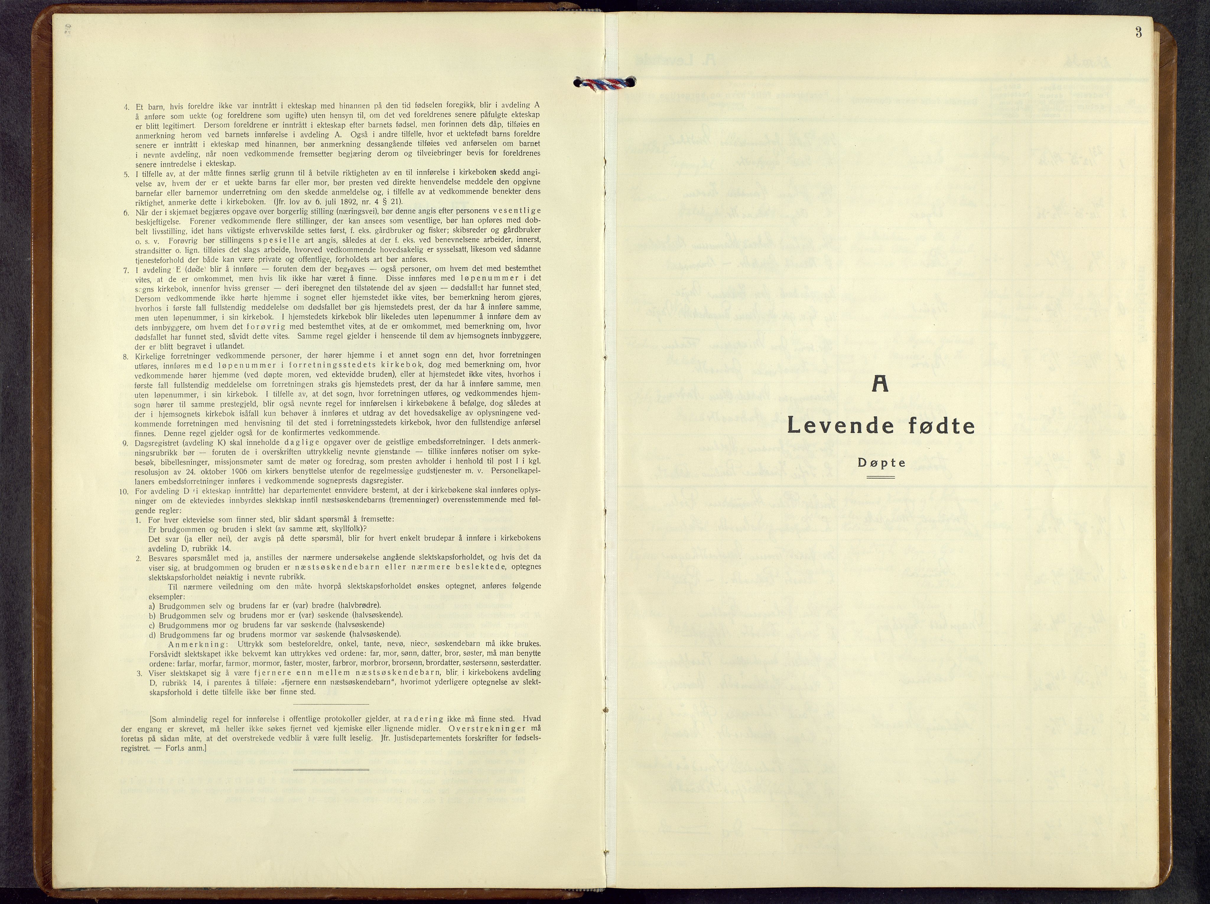 Tolga prestekontor, SAH/PREST-062/L/L0019: Parish register (copy) no. 19, 1936-1958, p. 3