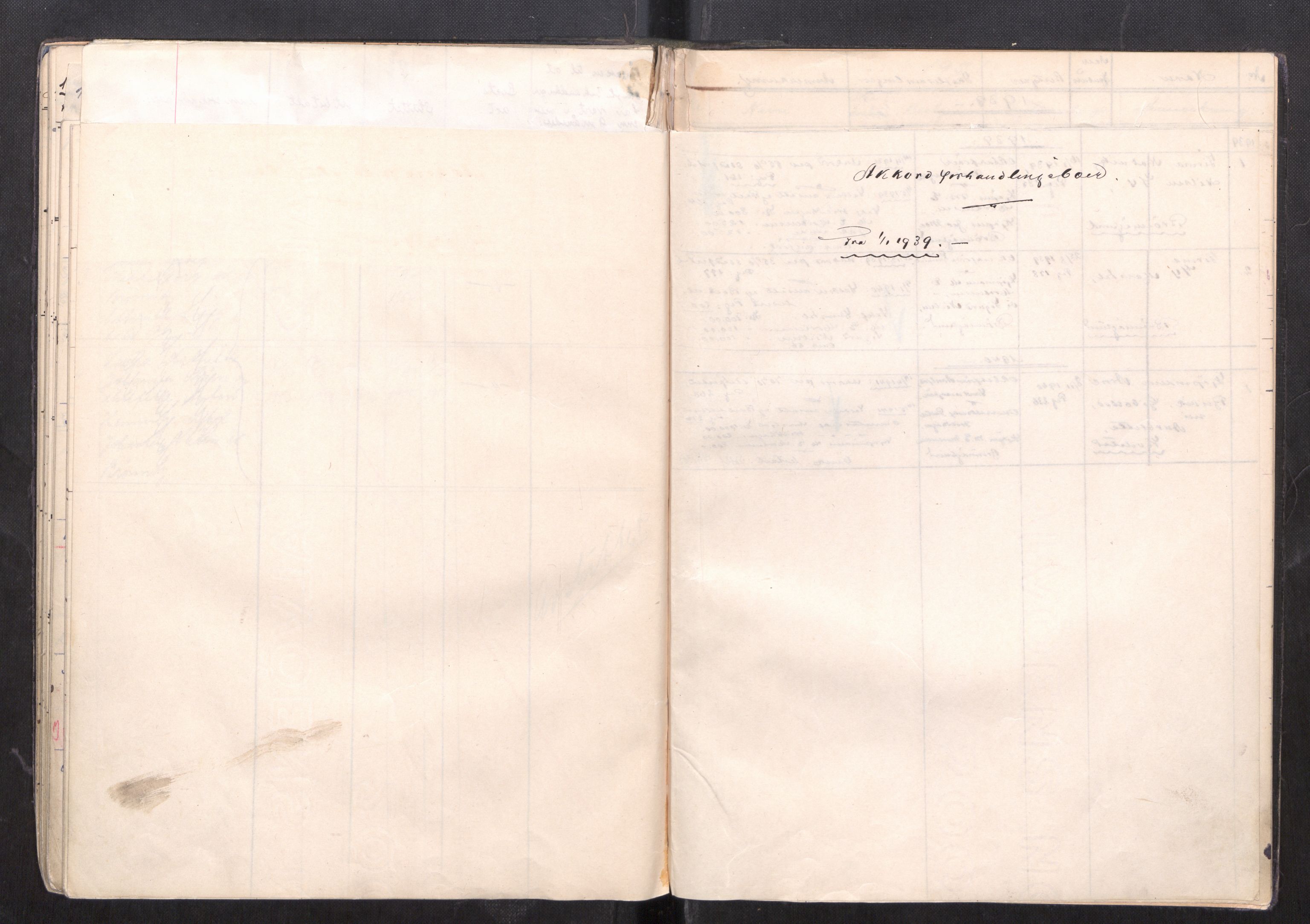 Brønnøy sorenskriveri, AV/SAT-A-4170/1/3/3Ca/L0003: Skifteregister, 1939-1957