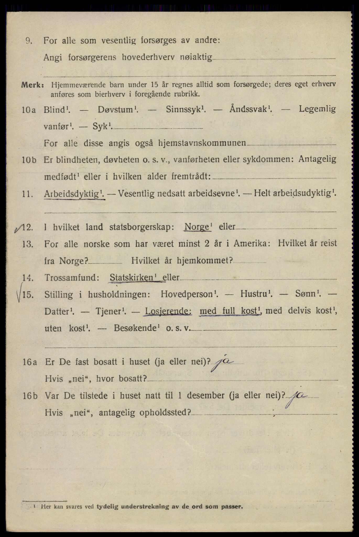 SAO, 1920 census for Kristiania, 1920, p. 285378