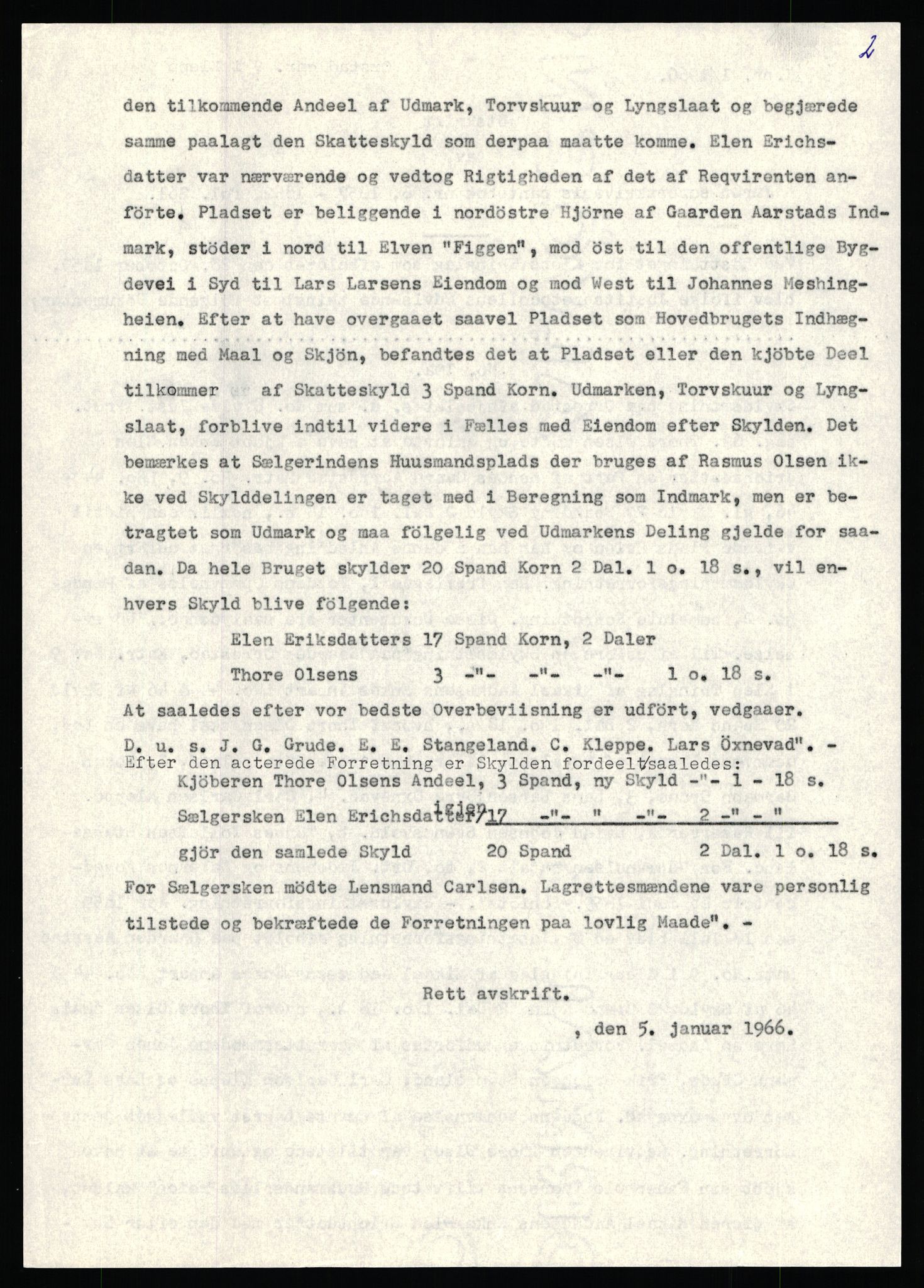 Statsarkivet i Stavanger, SAST/A-101971/03/Y/Yj/L0065: Avskrifter sortert etter gårdsnavn: Odland i Varhaug - Osnes, 1750-1930, p. 713