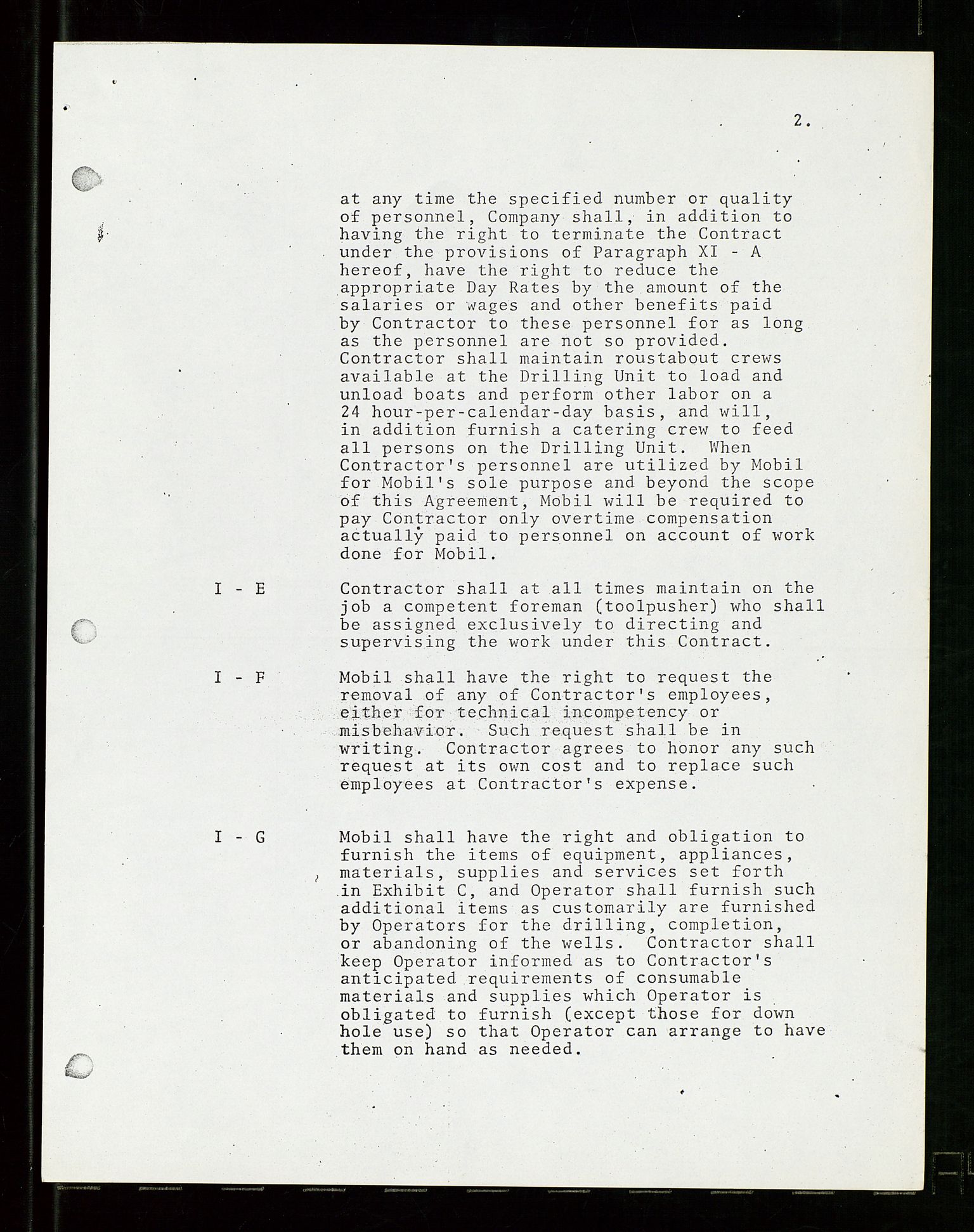 Pa 1512 - Esso Exploration and Production Norway Inc., SAST/A-101917/E/Ea/L0020: Kontrakter og avtaler, 1966-1974, p. 123