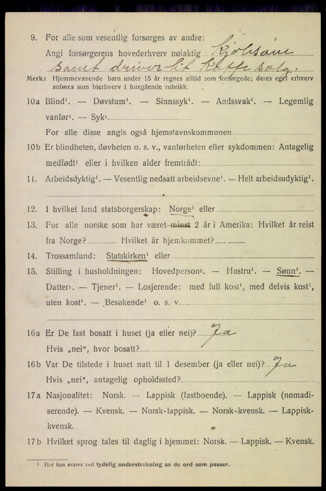 SAT, 1920 census for Beiarn, 1920, p. 1751