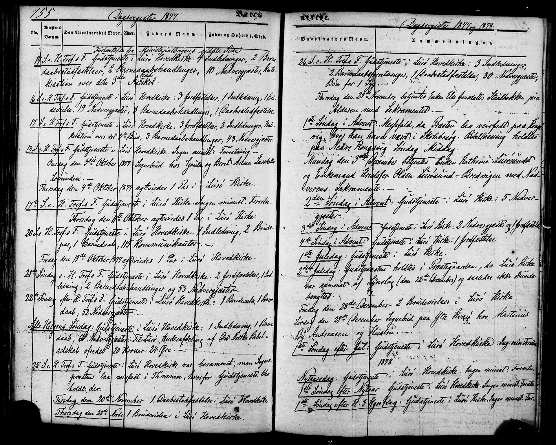 Ministerialprotokoller, klokkerbøker og fødselsregistre - Nordland, SAT/A-1459/839/L0567: Parish register (official) no. 839A04, 1863-1879, p. 155