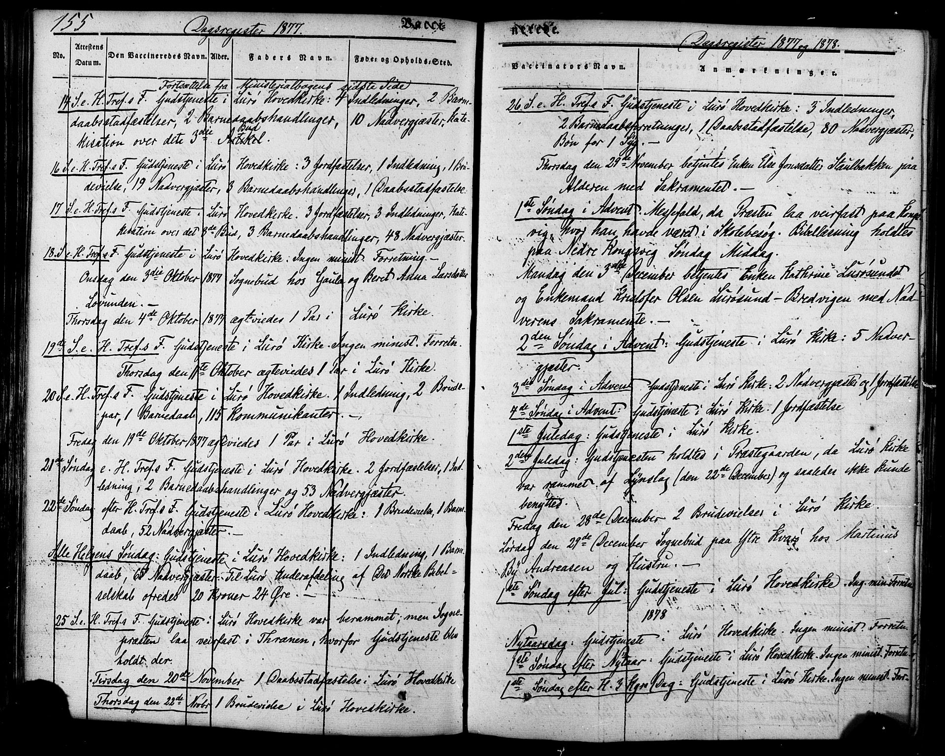 Ministerialprotokoller, klokkerbøker og fødselsregistre - Nordland, AV/SAT-A-1459/839/L0567: Parish register (official) no. 839A04, 1863-1879, p. 155