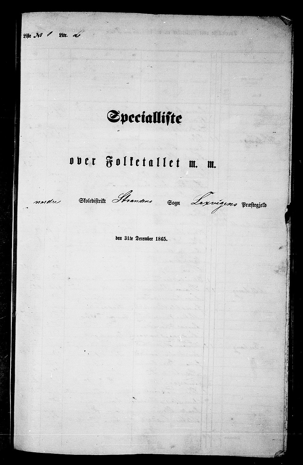 RA, 1865 census for Leksvik, 1865, p. 24