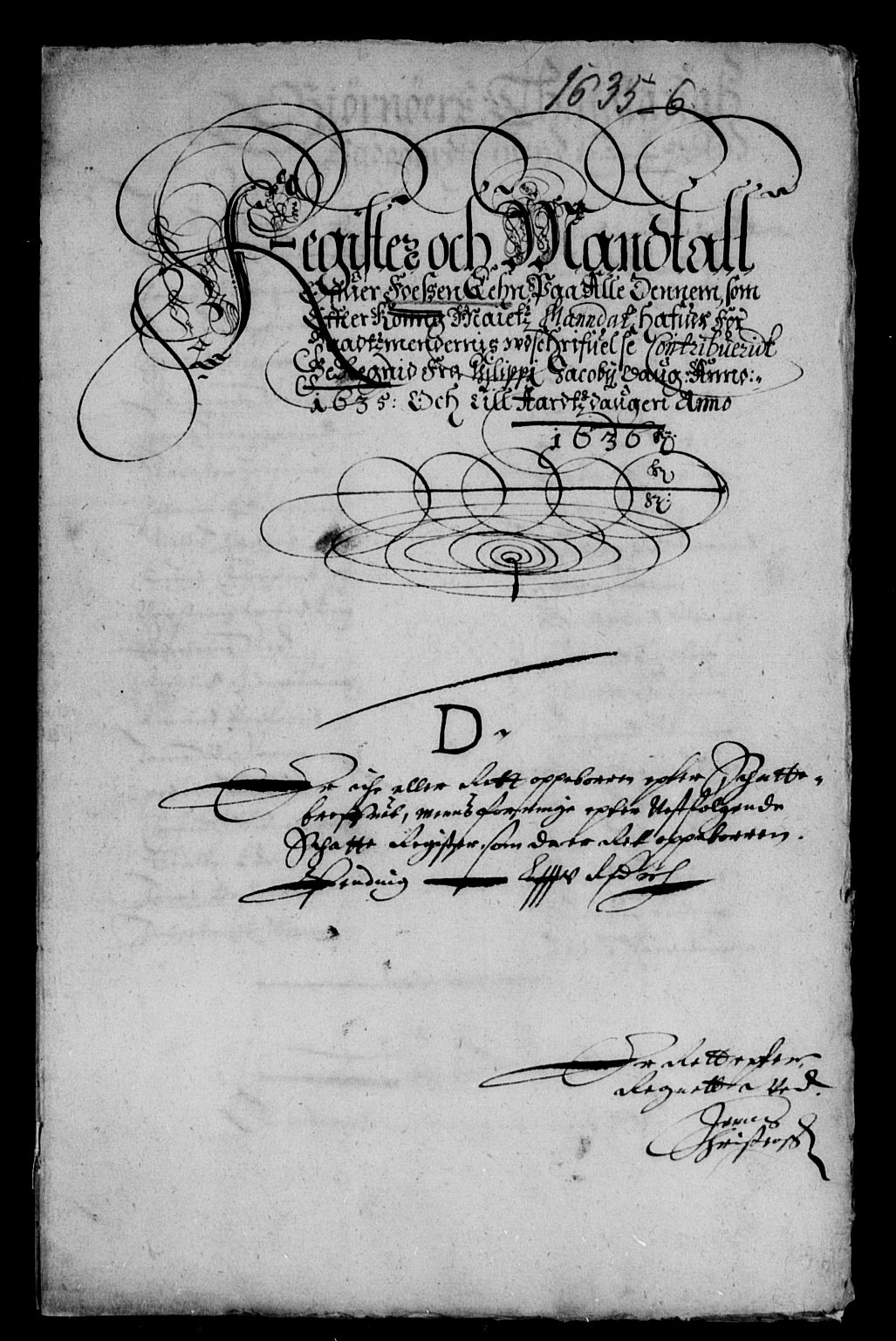 Rentekammeret inntil 1814, Reviderte regnskaper, Lensregnskaper, AV/RA-EA-5023/R/Rb/Rbw/L0058: Trondheim len, 1635-1637