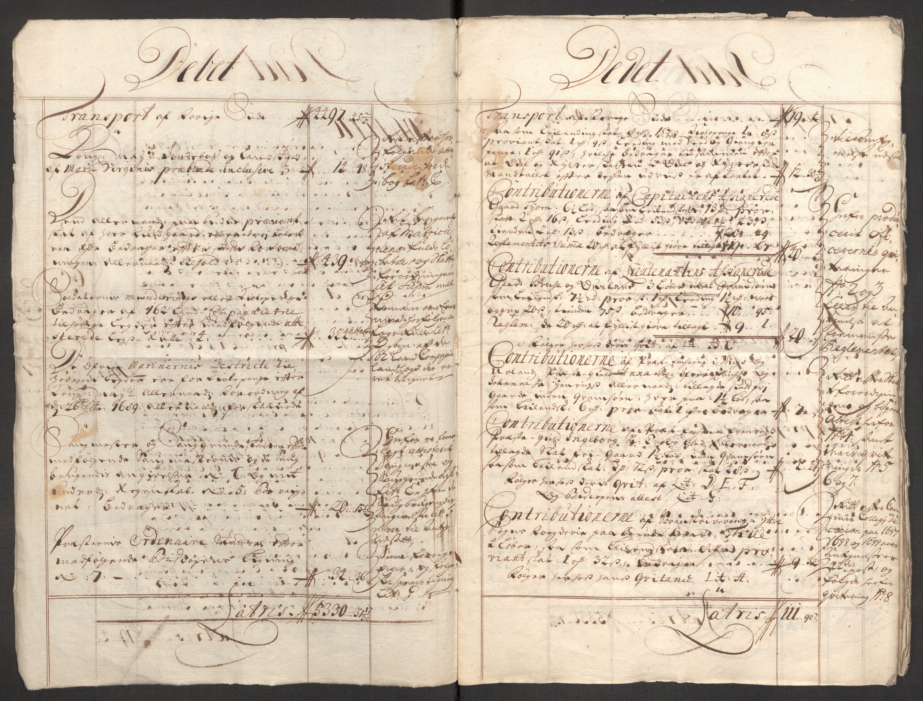 Rentekammeret inntil 1814, Reviderte regnskaper, Fogderegnskap, AV/RA-EA-4092/R52/L3315: Fogderegnskap Sogn, 1708, p. 6