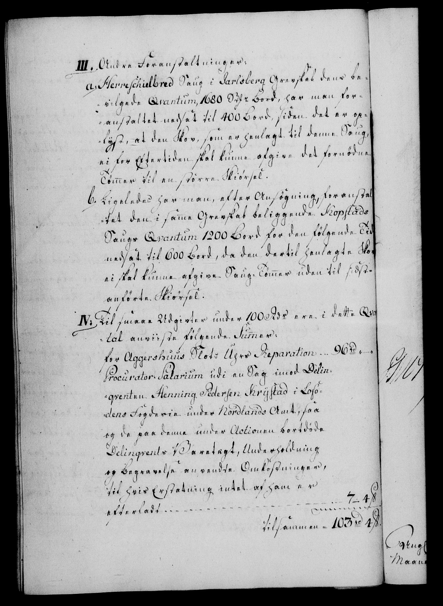 Rentekammeret, Kammerkanselliet, AV/RA-EA-3111/G/Gf/Gfa/L0062: Norsk relasjons- og resolusjonsprotokoll (merket RK 52.62), 1780, p. 530