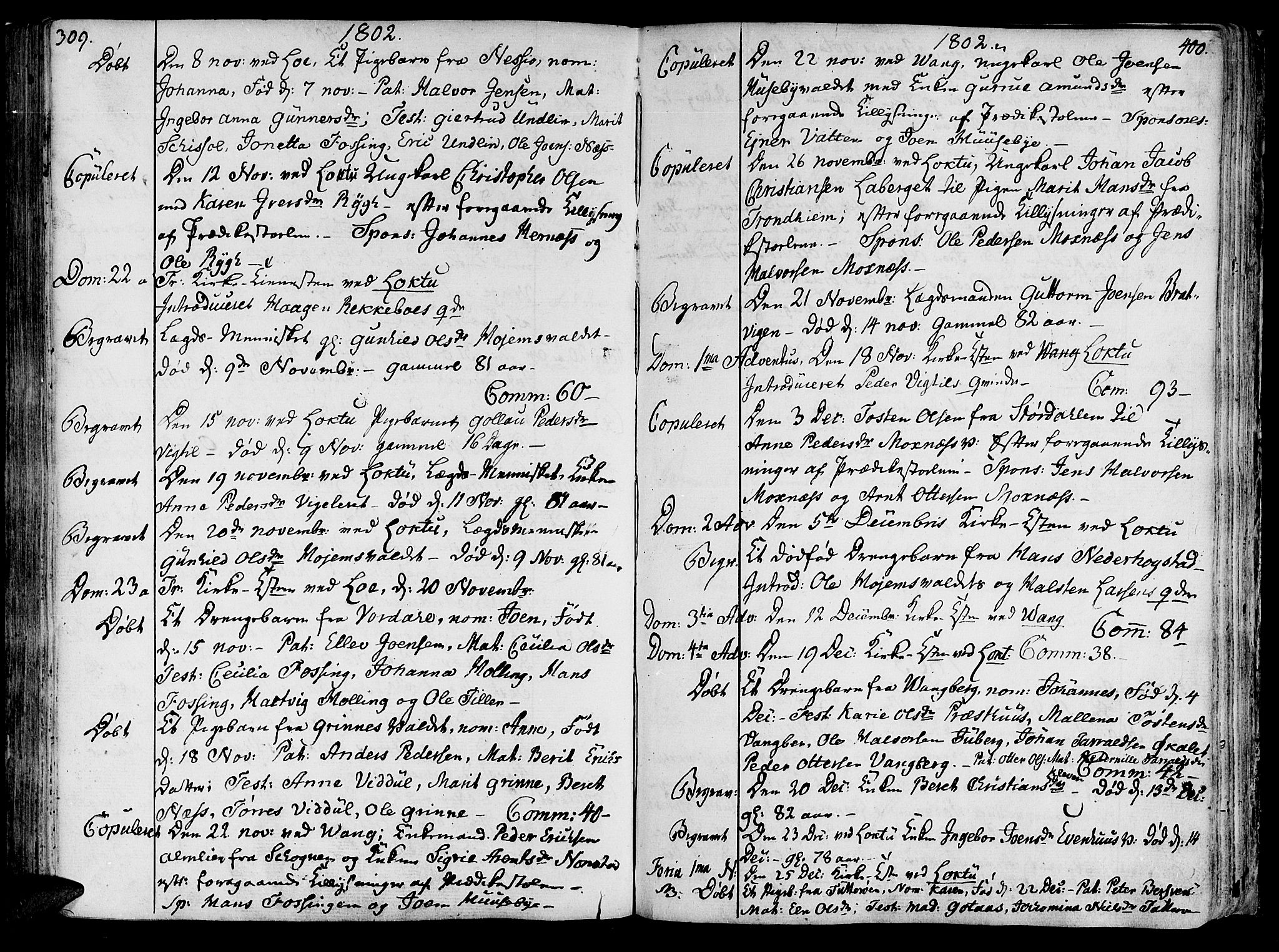 Ministerialprotokoller, klokkerbøker og fødselsregistre - Nord-Trøndelag, AV/SAT-A-1458/713/L0110: Parish register (official) no. 713A02, 1778-1811, p. 309-400