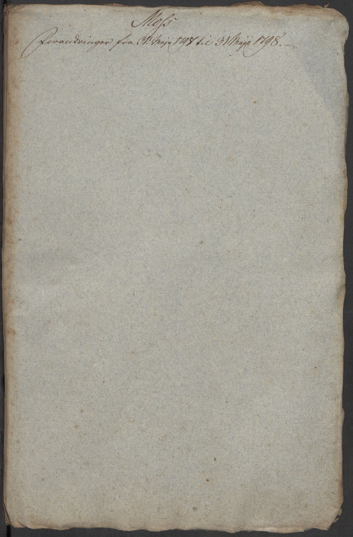 Kommersekollegiet, Brannforsikringskontoret 1767-1814, RA/EA-5458/F/Fa/L0040/0006: Moss / Dokumenter, 1767-1807, p. 166