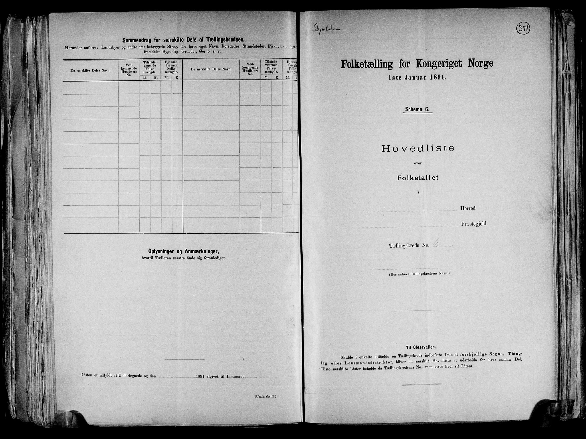 RA, 1891 census for 0130 Tune, 1891, p. 29