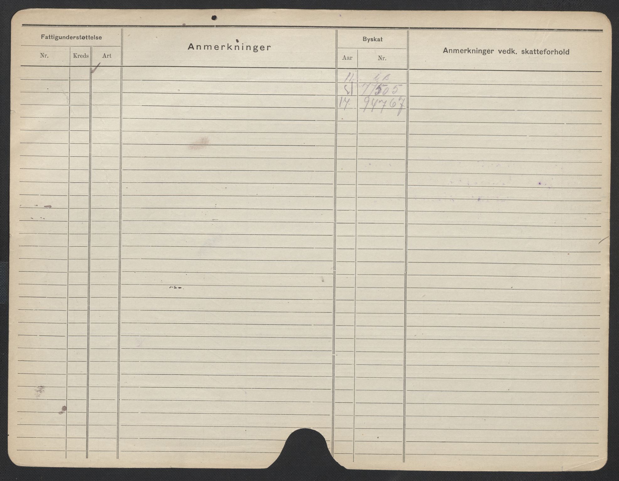 Oslo folkeregister, Registerkort, SAO/A-11715/F/Fa/Fac/L0011: Menn, 1906-1914, p. 526b