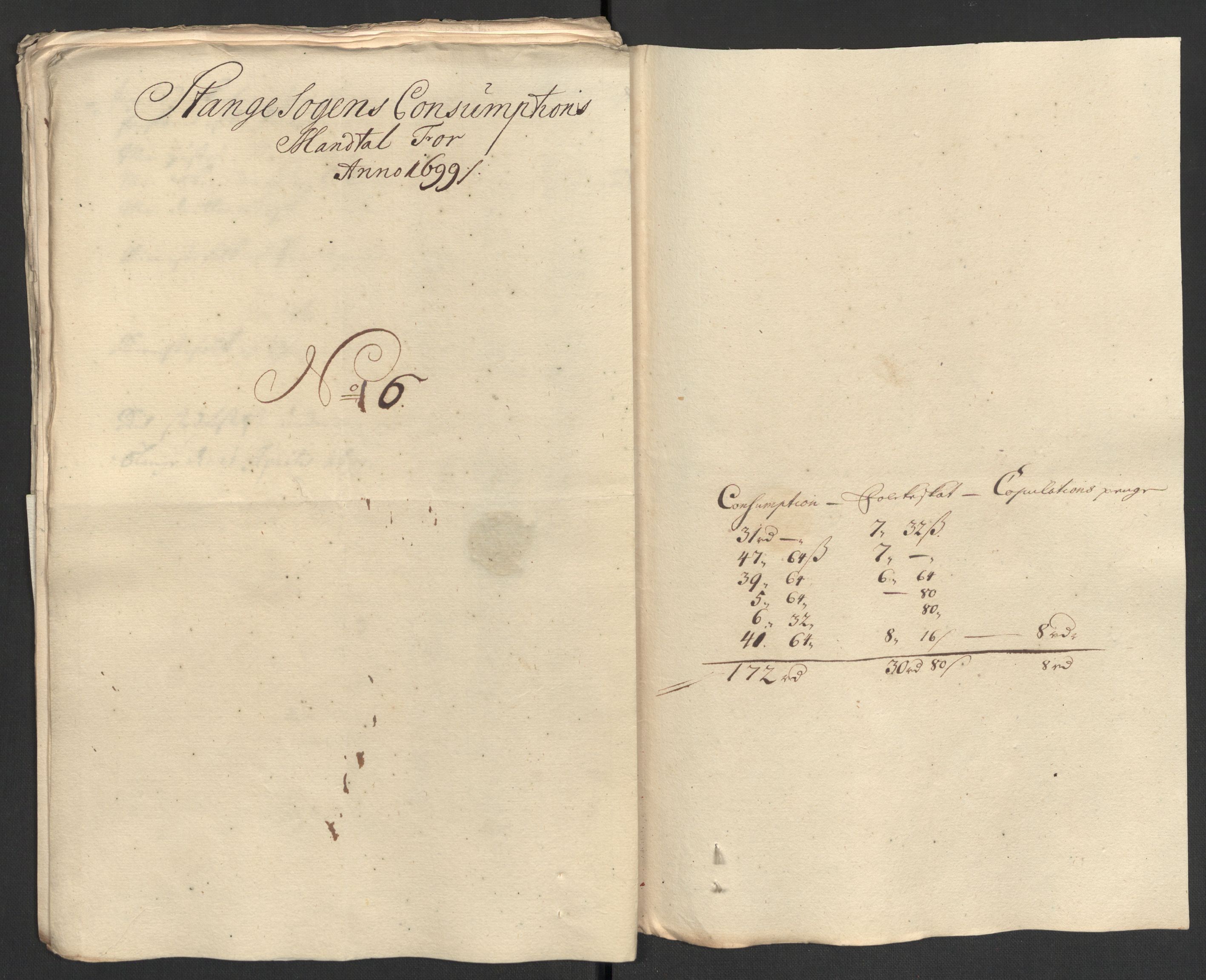 Rentekammeret inntil 1814, Reviderte regnskaper, Fogderegnskap, AV/RA-EA-4092/R16/L1038: Fogderegnskap Hedmark, 1699, p. 117