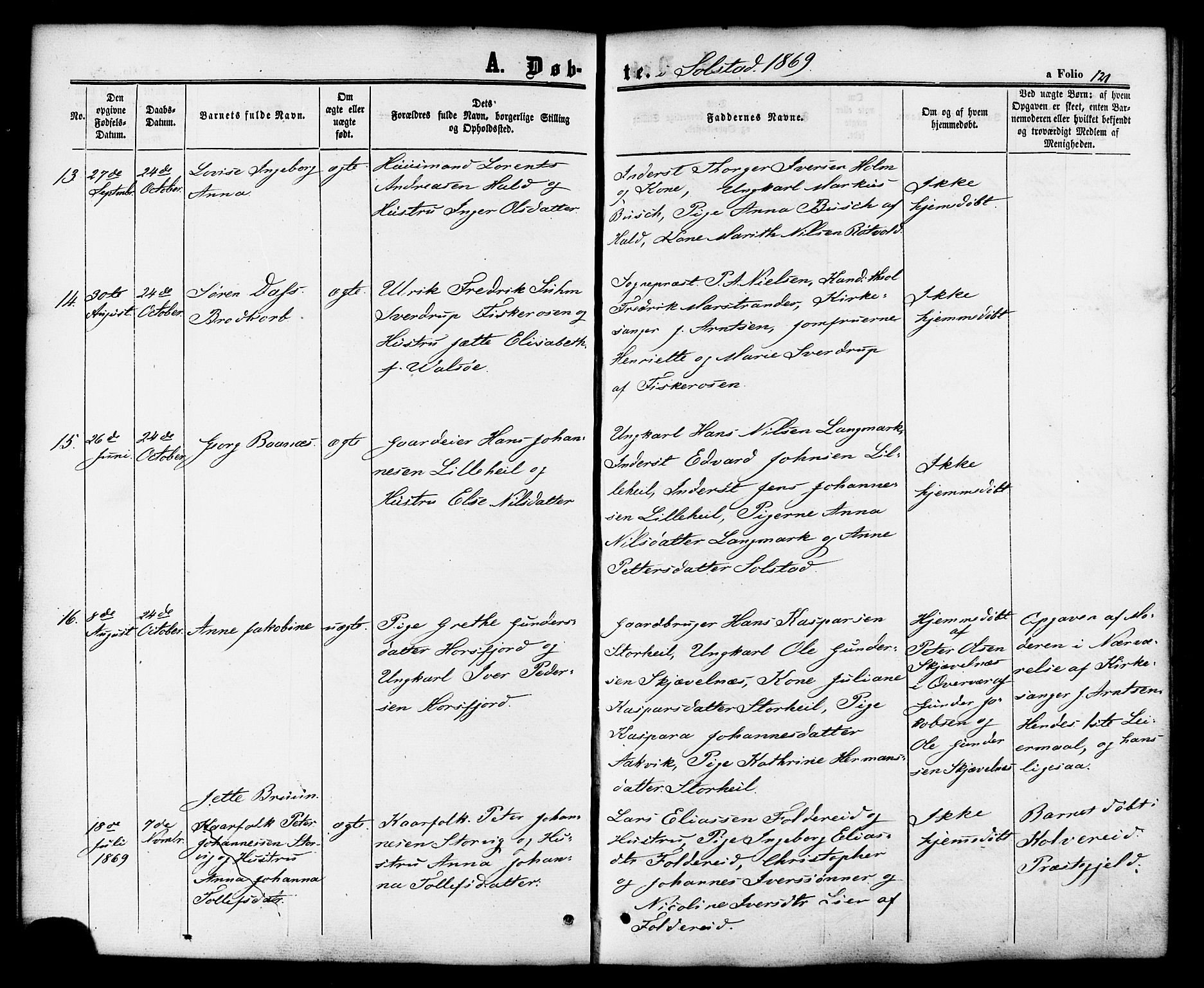 Ministerialprotokoller, klokkerbøker og fødselsregistre - Nordland, AV/SAT-A-1459/810/L0147: Parish register (official) no. 810A08 /2, 1862-1874, p. 121