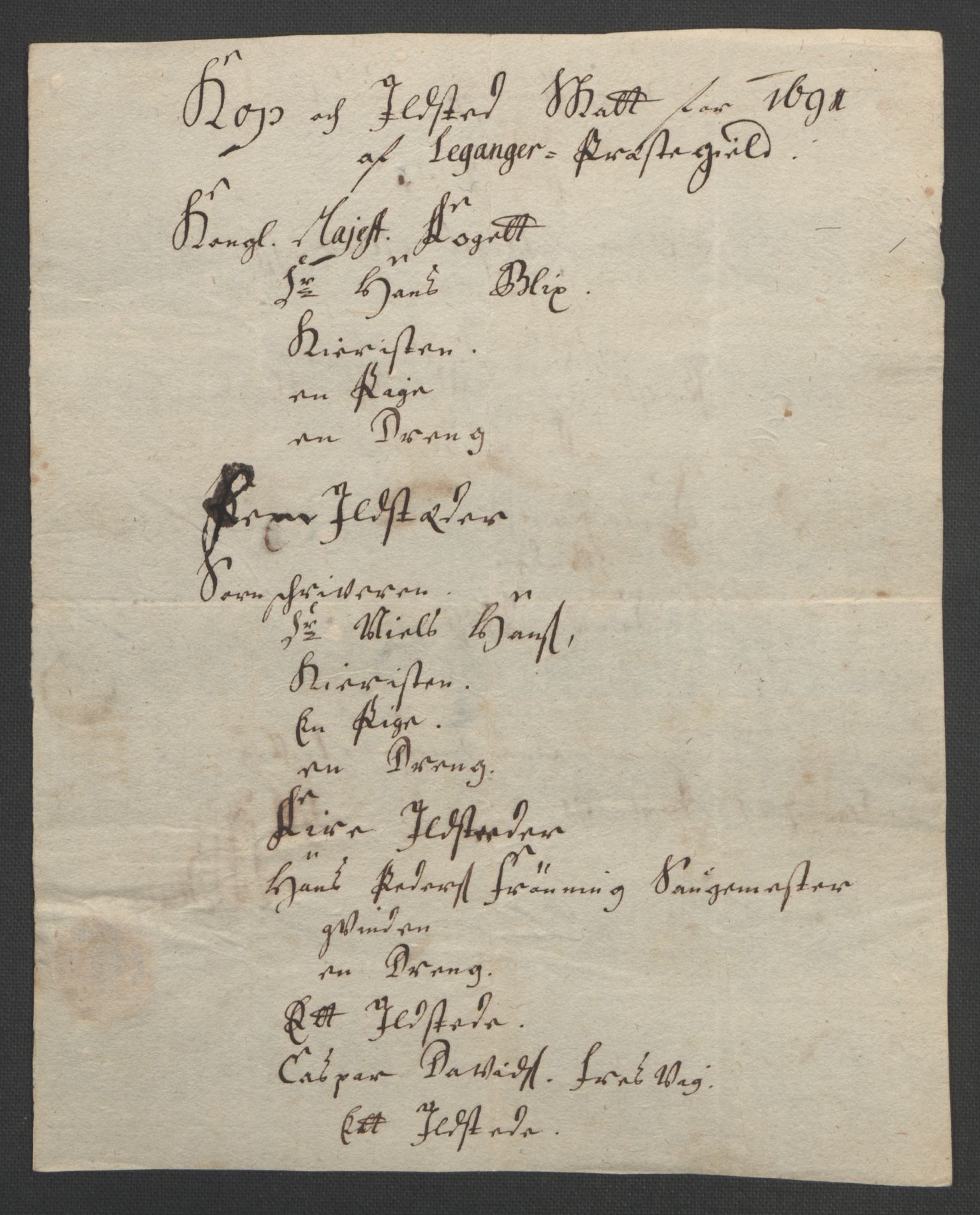 Rentekammeret inntil 1814, Reviderte regnskaper, Fogderegnskap, AV/RA-EA-4092/R52/L3306: Fogderegnskap Sogn, 1691-1692, p. 90