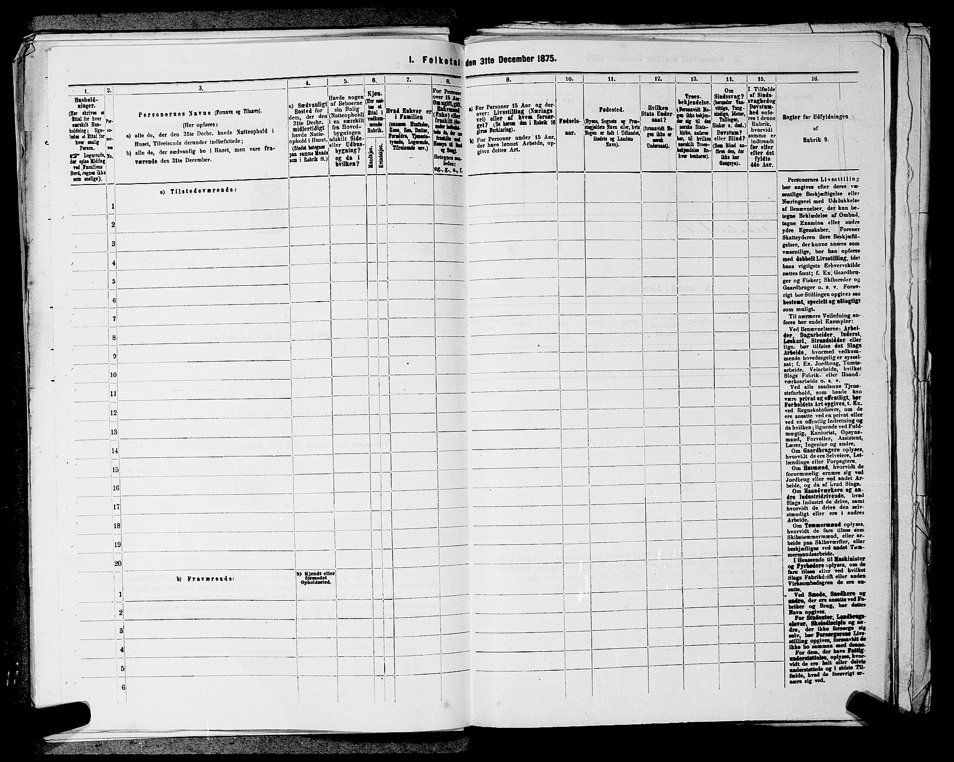 SAKO, 1875 census for 0624P Eiker, 1875, p. 1419