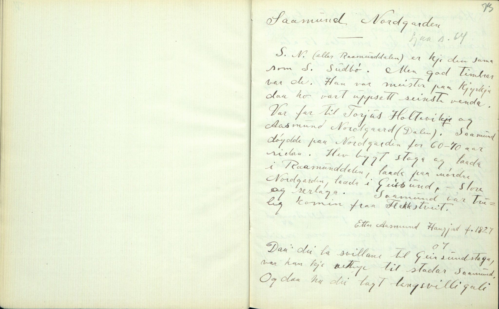 Rikard Berge, TEMU/TGM-A-1003/F/L0002/0026: 031-060 Innholdslister / 56 Folkekunst. Utskurd, snikring, timbring, svarving etc. , 1910, p. 72-73