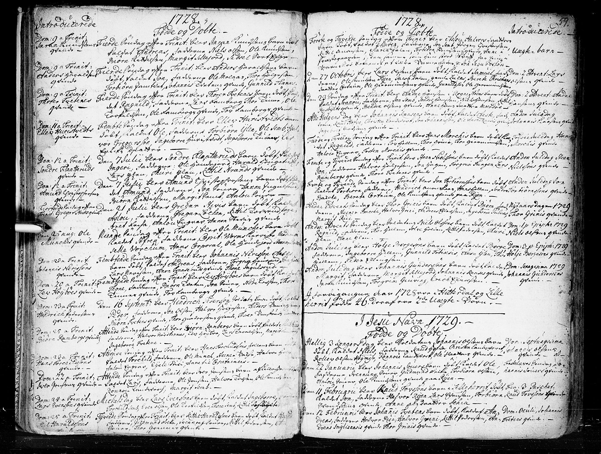 Heddal kirkebøker, SAKO/A-268/F/Fa/L0003: Parish register (official) no. I 3, 1723-1783, p. 59