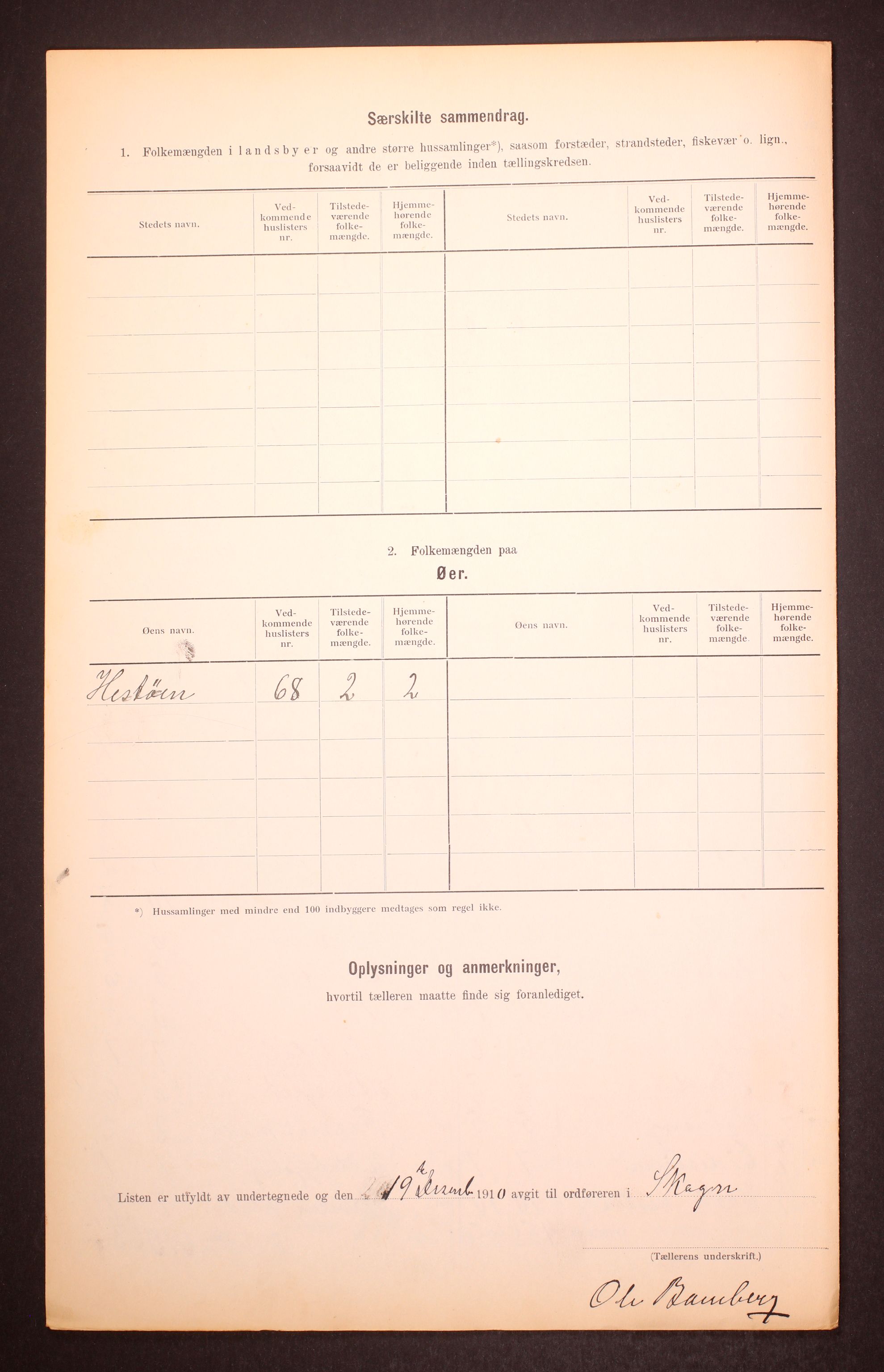 RA, 1910 census for Skogn, 1910, p. 6