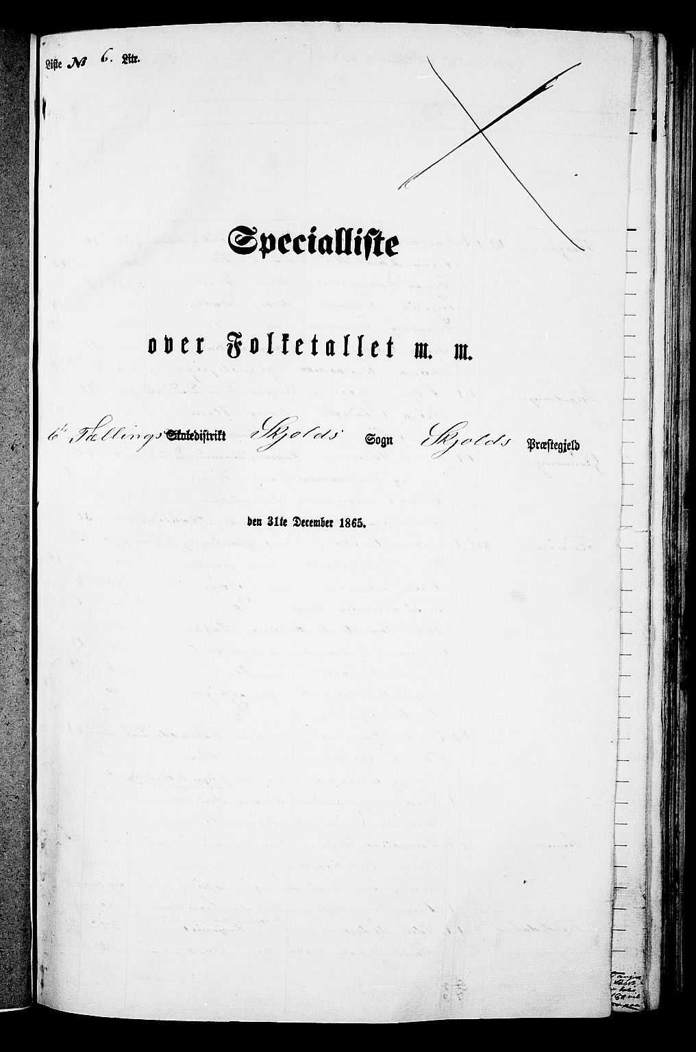 RA, 1865 census for Skjold, 1865, p. 84