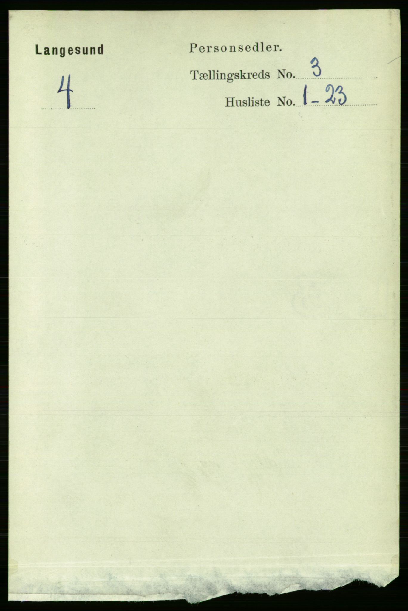 RA, 1891 census for 0802 Langesund, 1891, p. 902