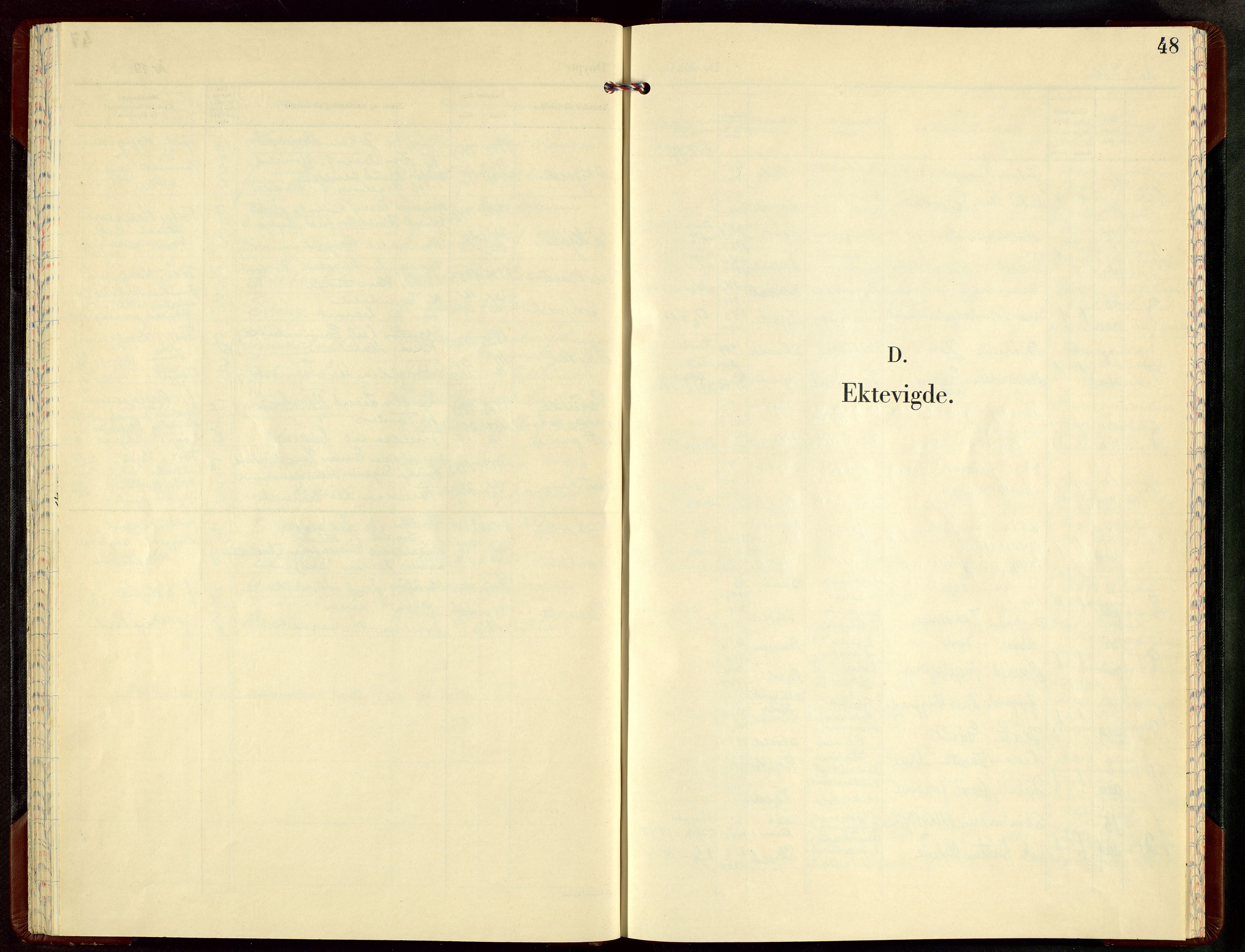 Skjold sokneprestkontor, SAST/A-101847/H/Ha/Hab/L0015: Parish register (copy) no. B 15, 1959-1970, p. 48