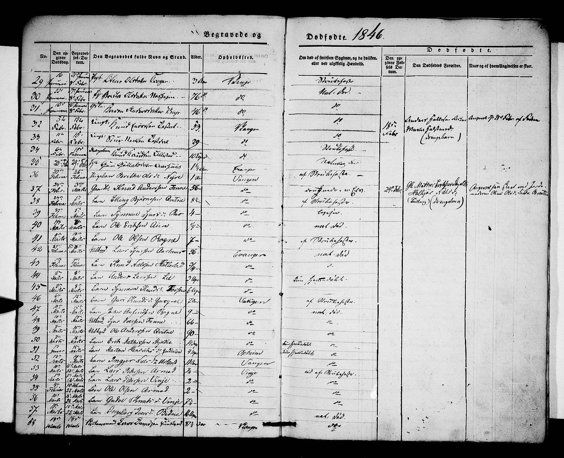 Voss sokneprestembete, AV/SAB-A-79001/H/Haa: Parish register (official) no. A 15, 1845-1855, p. 6