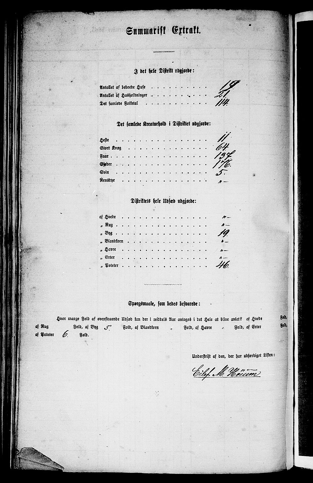 RA, 1865 census for Leikanger, 1865, p. 113