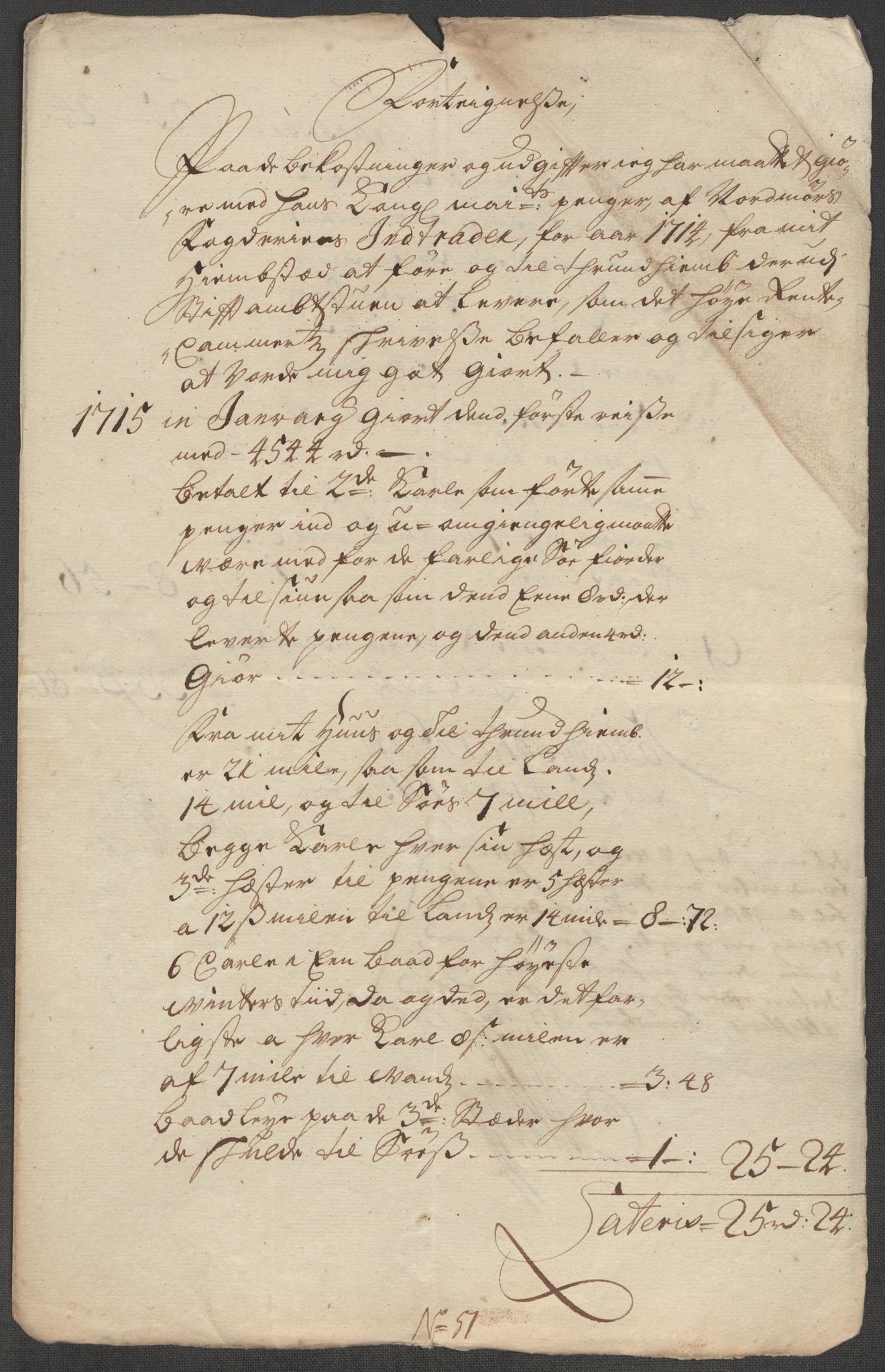 Rentekammeret inntil 1814, Reviderte regnskaper, Fogderegnskap, AV/RA-EA-4092/R56/L3748: Fogderegnskap Nordmøre, 1714-1715, p. 241