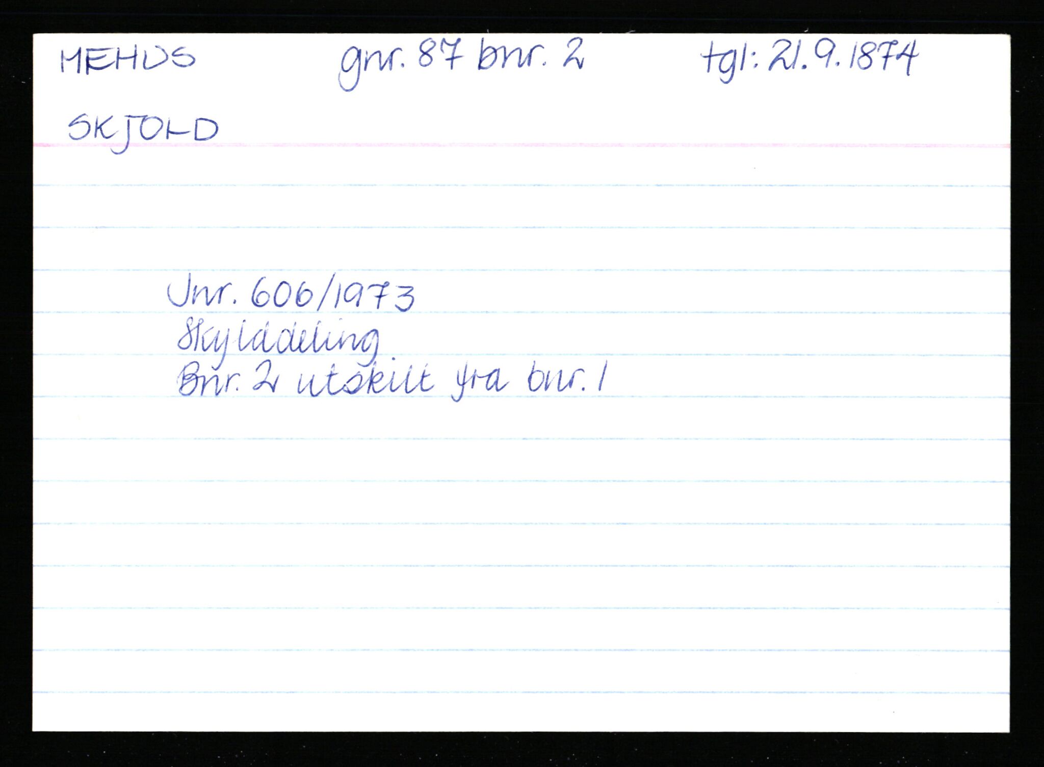 Statsarkivet i Stavanger, AV/SAST-A-101971/03/Y/Yk/L0027: Registerkort sortert etter gårdsnavn: Matland - Mong, 1750-1930, p. 106