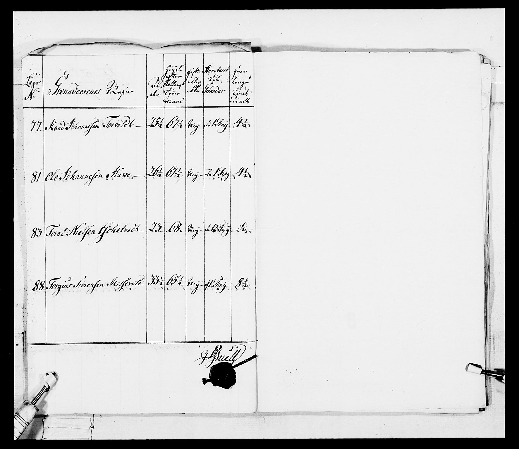 Generalitets- og kommissariatskollegiet, Det kongelige norske kommissariatskollegium, AV/RA-EA-5420/E/Eh/L0101: 1. Vesterlenske nasjonale infanteriregiment, 1766-1777, p. 32