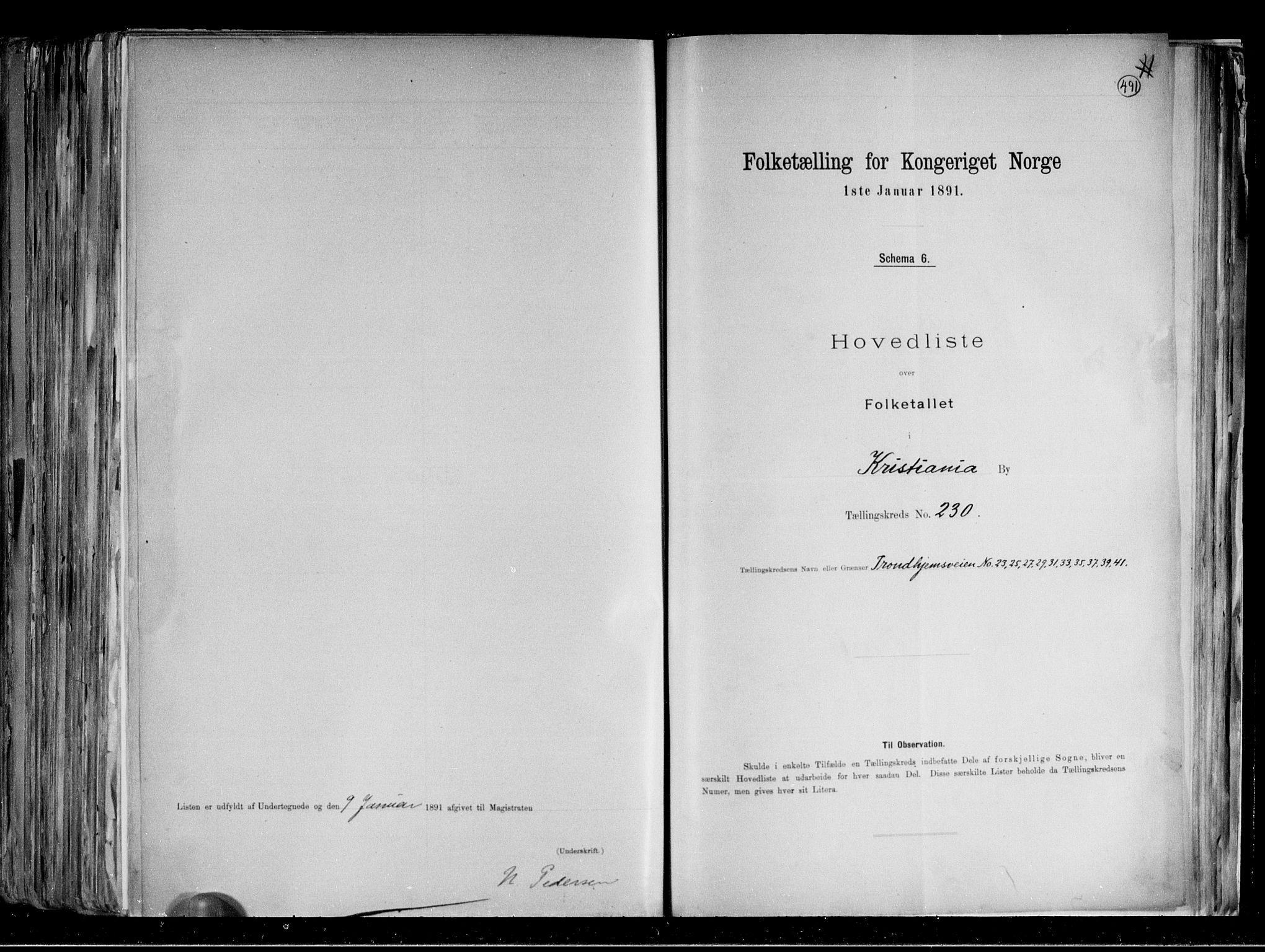 RA, 1891 census for 0301 Kristiania, 1891, p. 141958